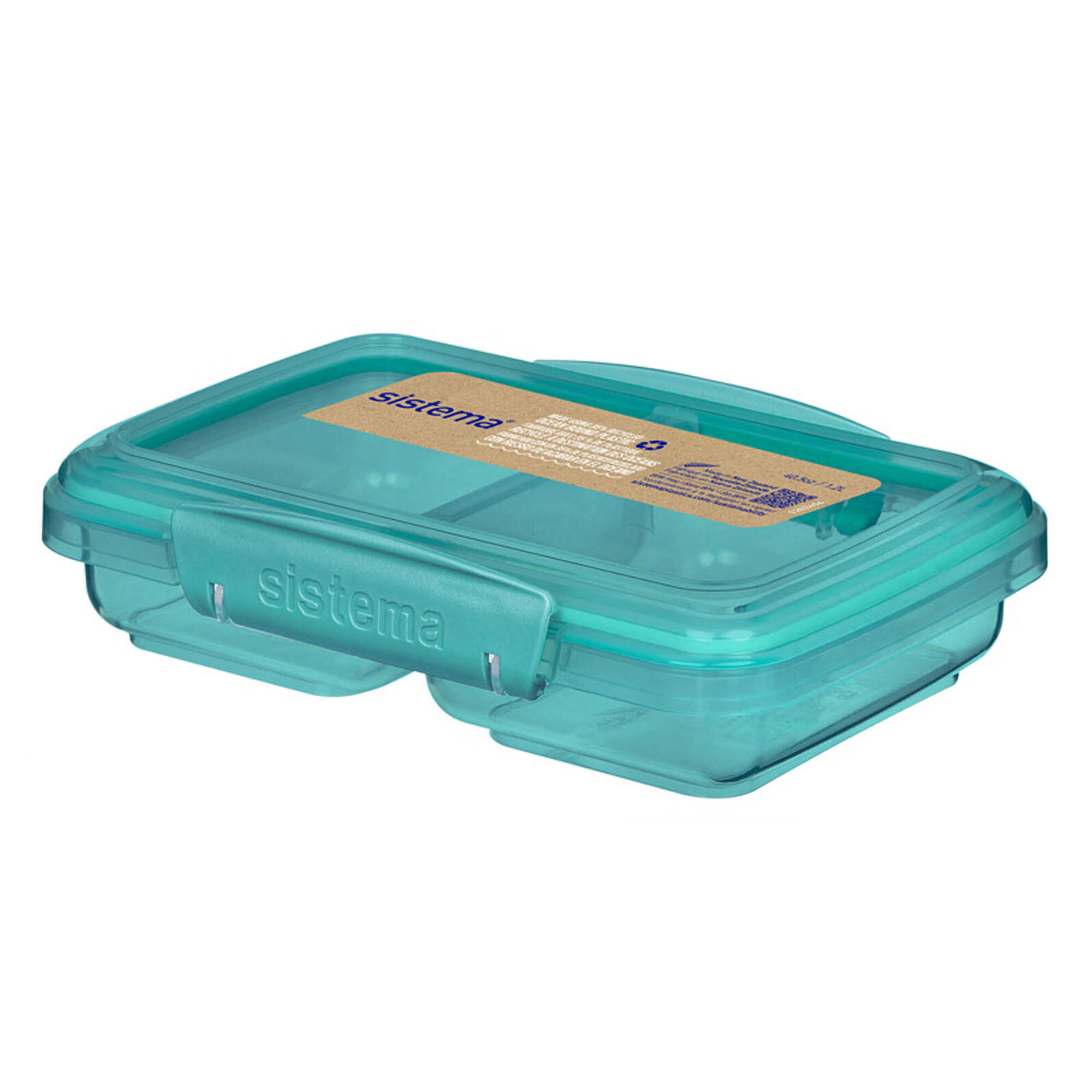 Pojemnik na przekąski Ocean Bound Small Split z 2 przegródkami 350 ml