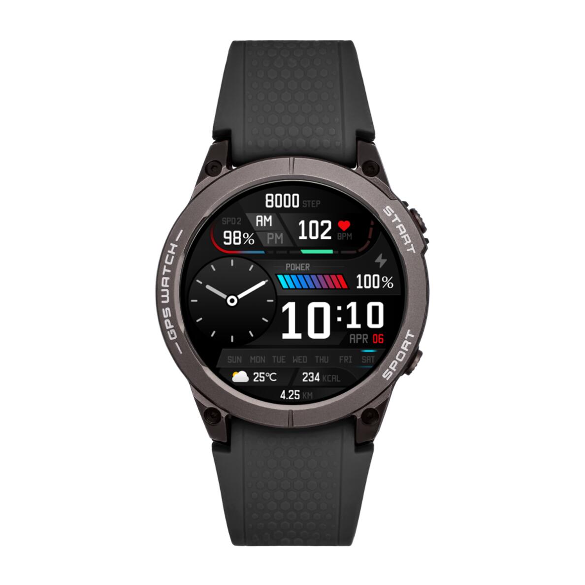 Smartwatch Watchmark GPS Watch 100 trybów sportowych ekran AMOLED