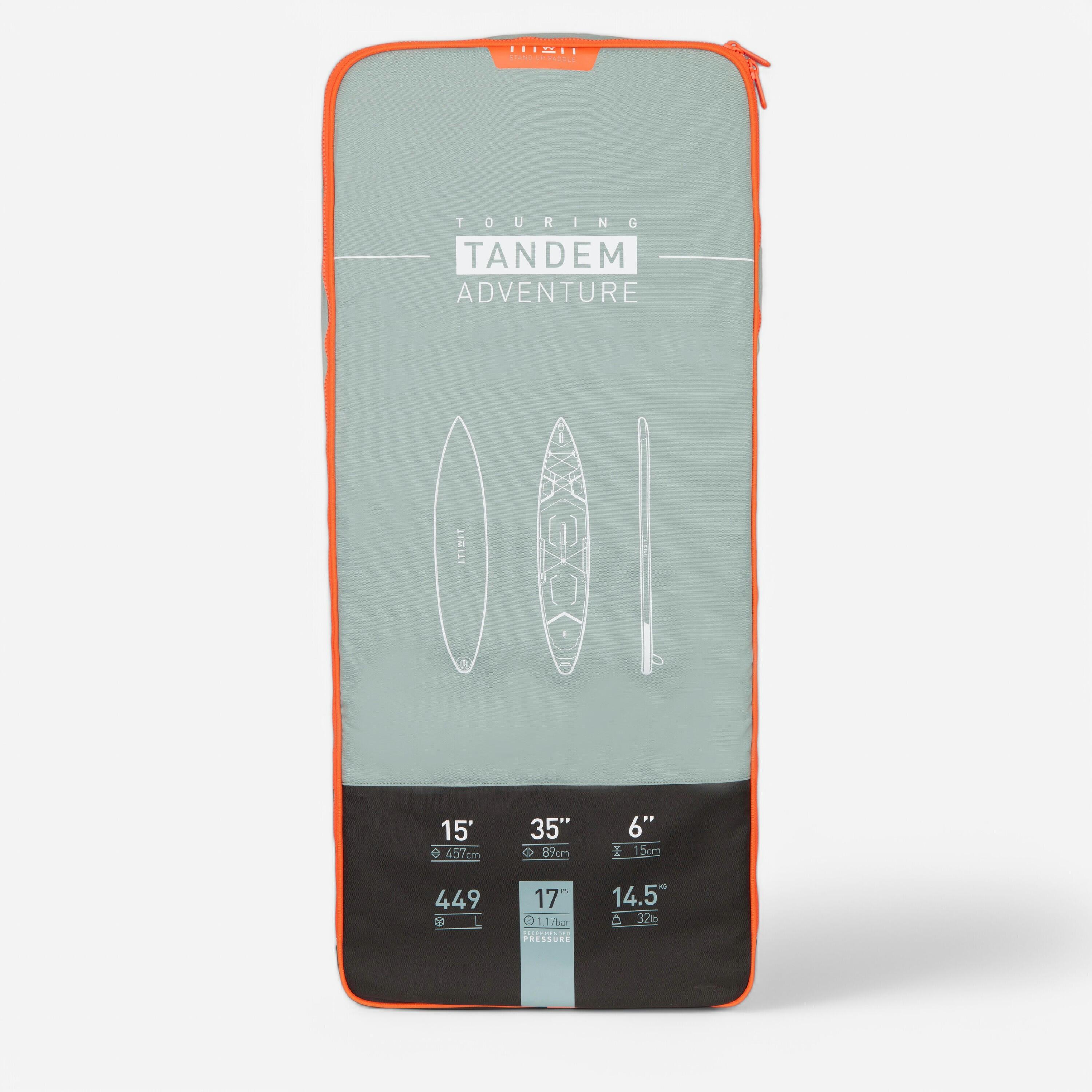 Plecak Itiwit do transportu pneumatycznej deski SUP do 15'x33" 105 l