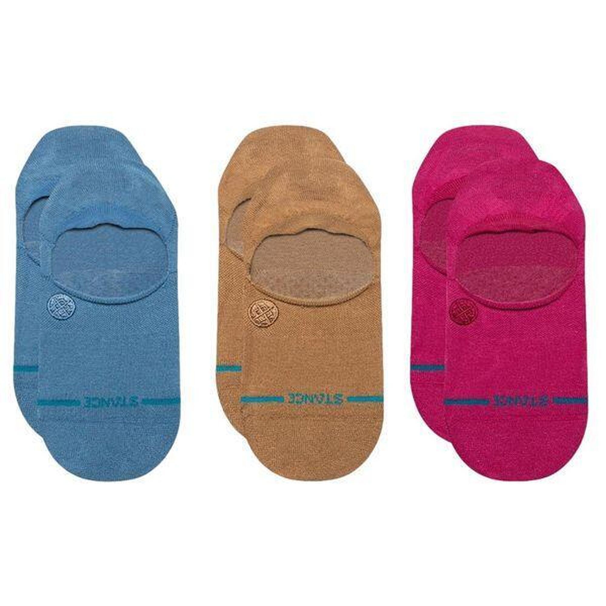 Skarpety turystyczne damskie Stance Icon No Show 3 Pac