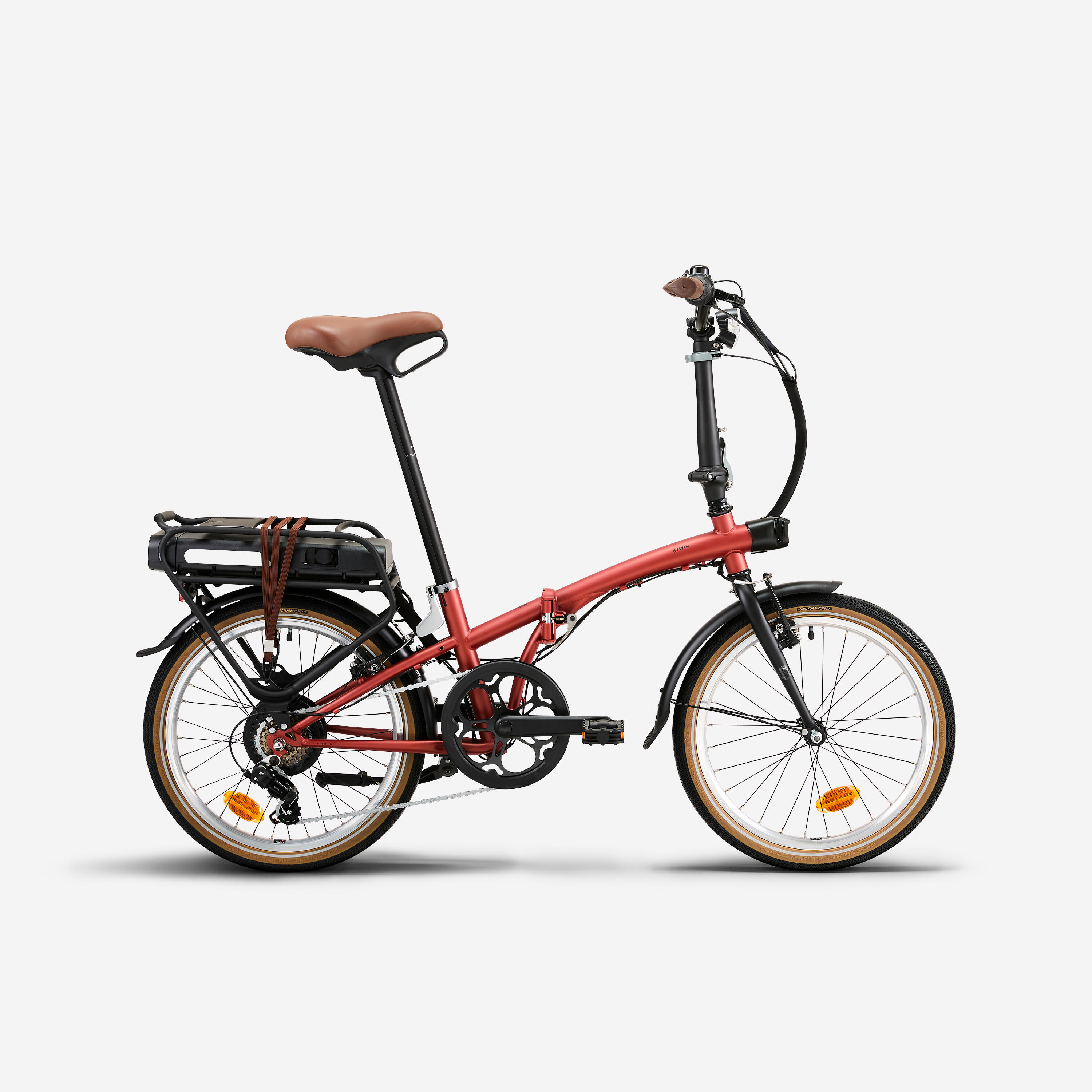 Rower elektryczny składany Btwin E Fold 500