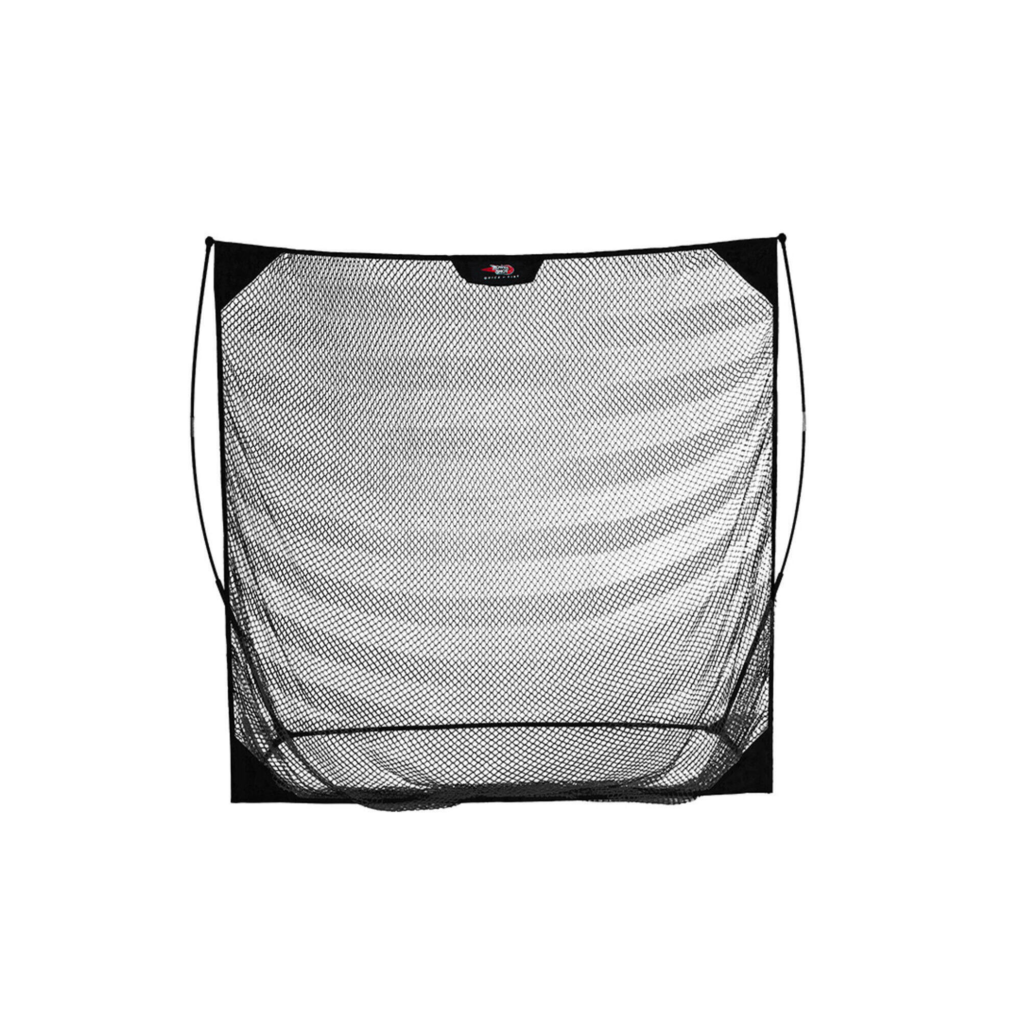 Czarna siatka golfowa - 2,40 m x 2,40 m - Trening uderzeń i wymachów