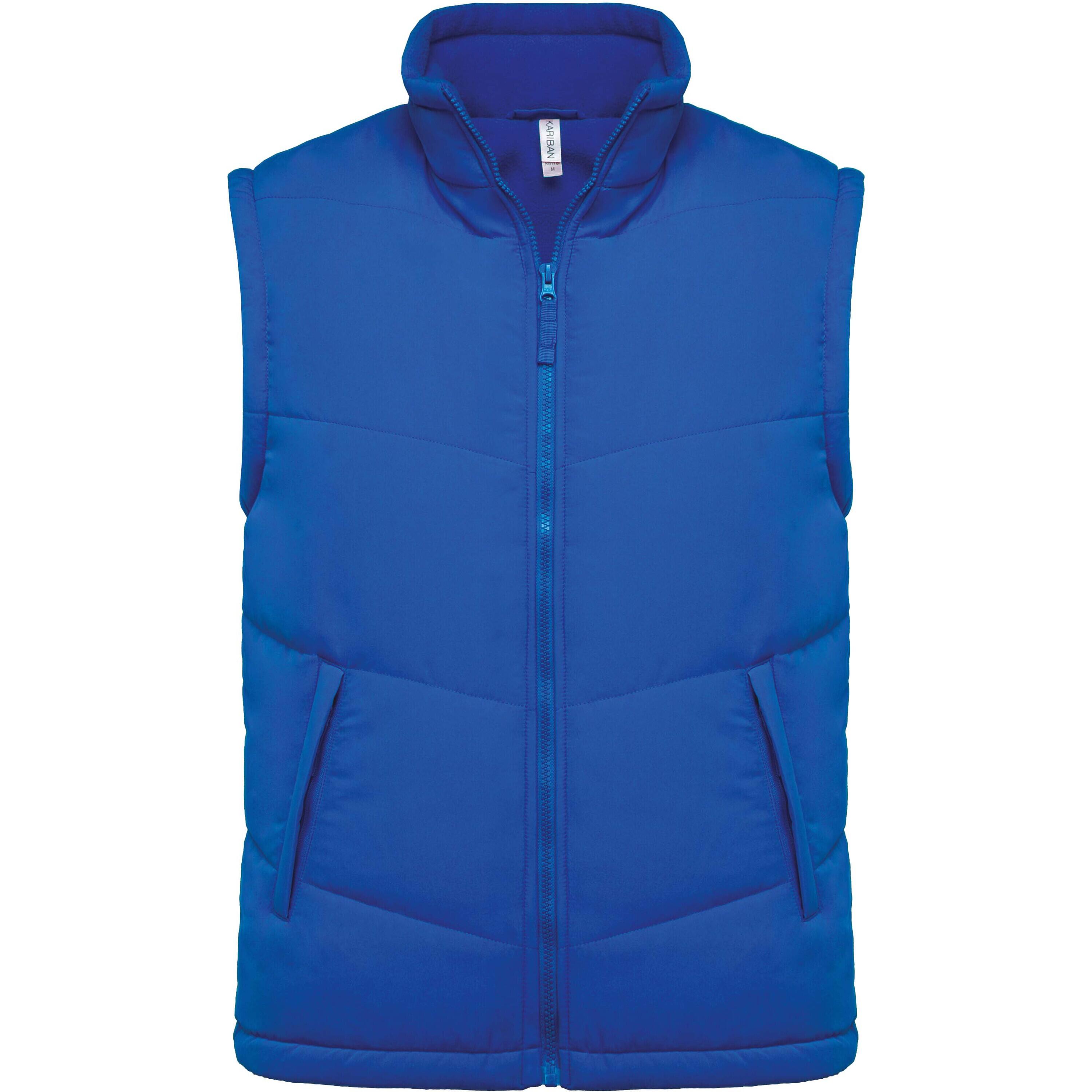 Kurtka puchowa bez rękawów Kariban Doublé Polaire