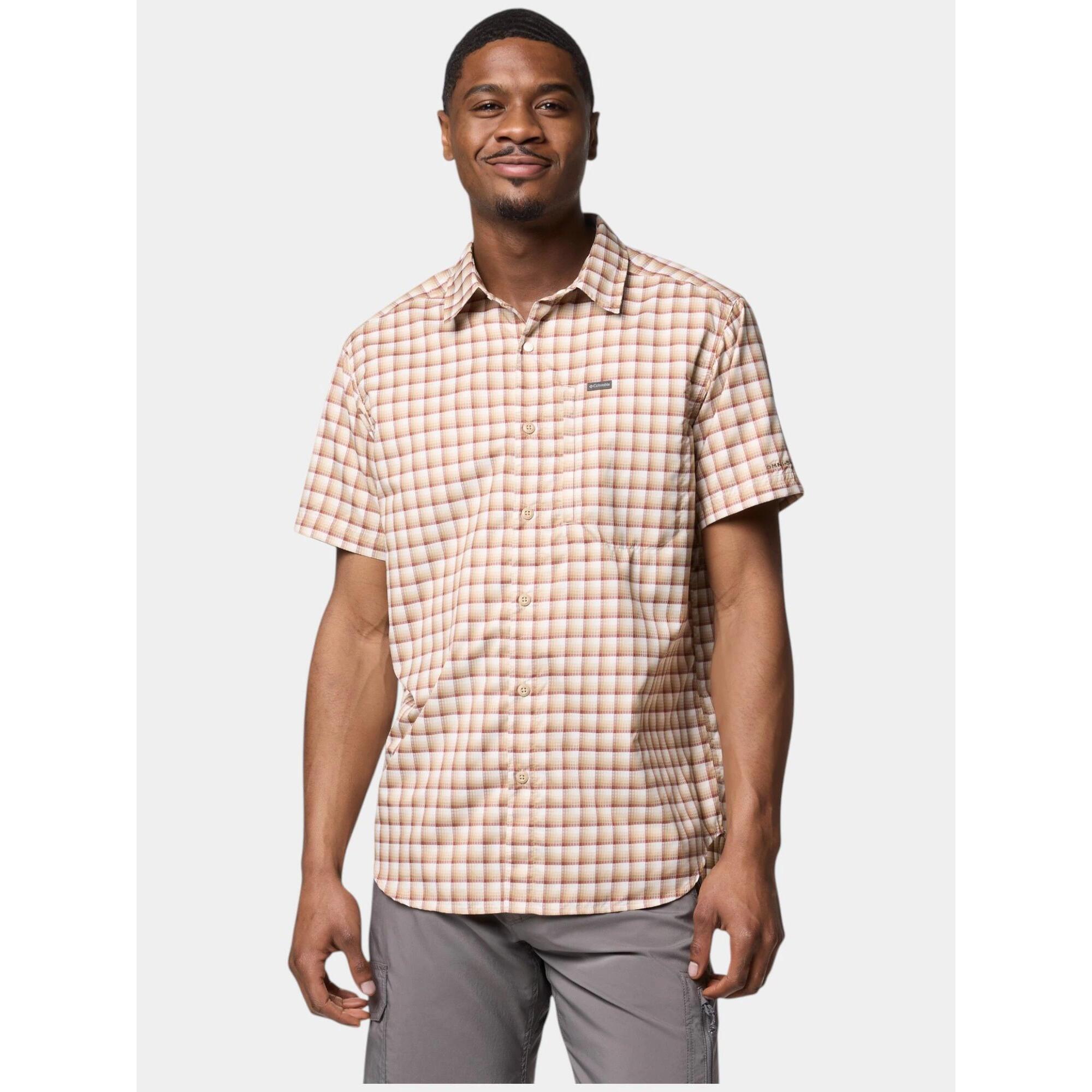 Koszulka turystyczna męska Columbia Silver Ridge Utility Lite Novelty