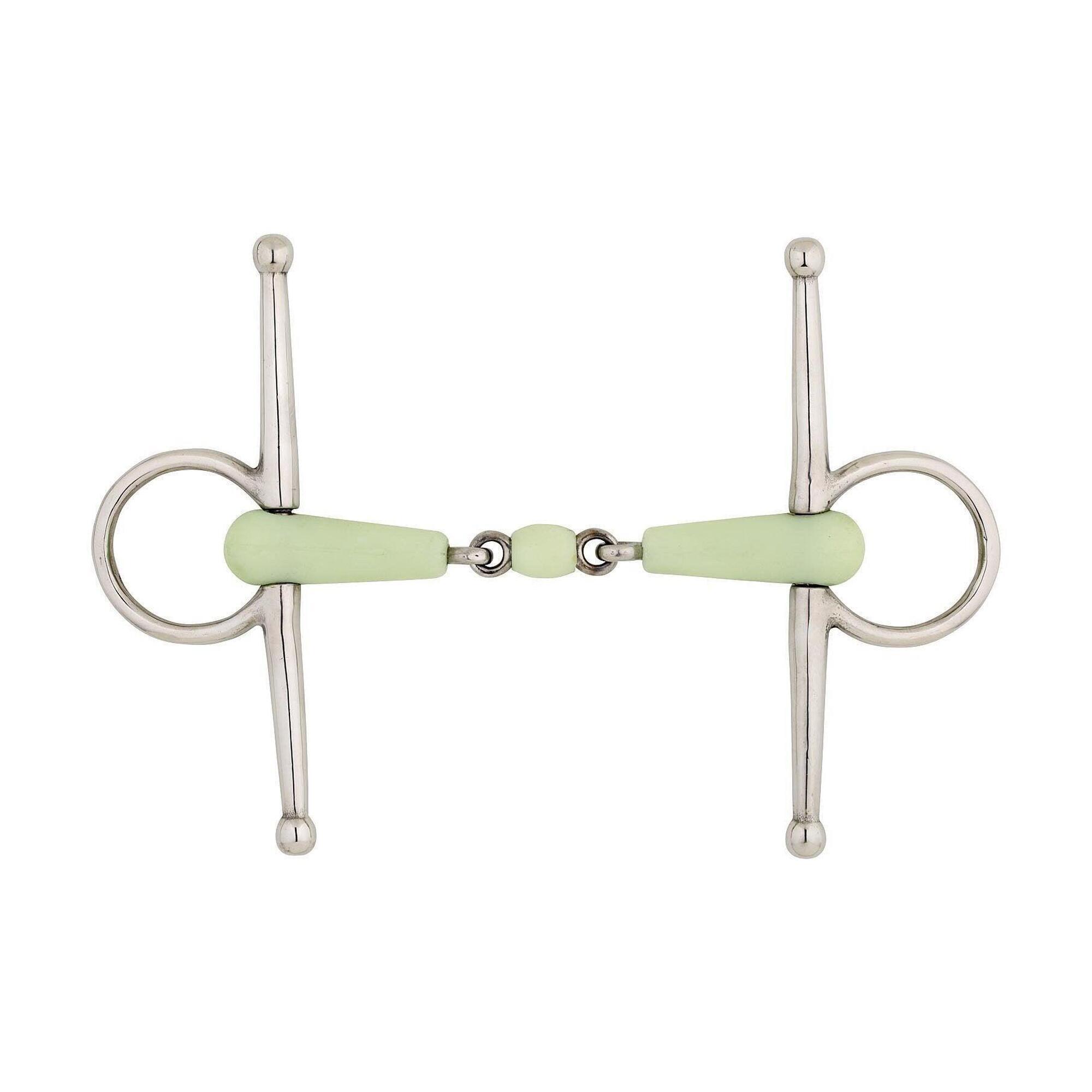 Br Dubbel Gebroken Kneveltrens Apple Mouth - 15mm -