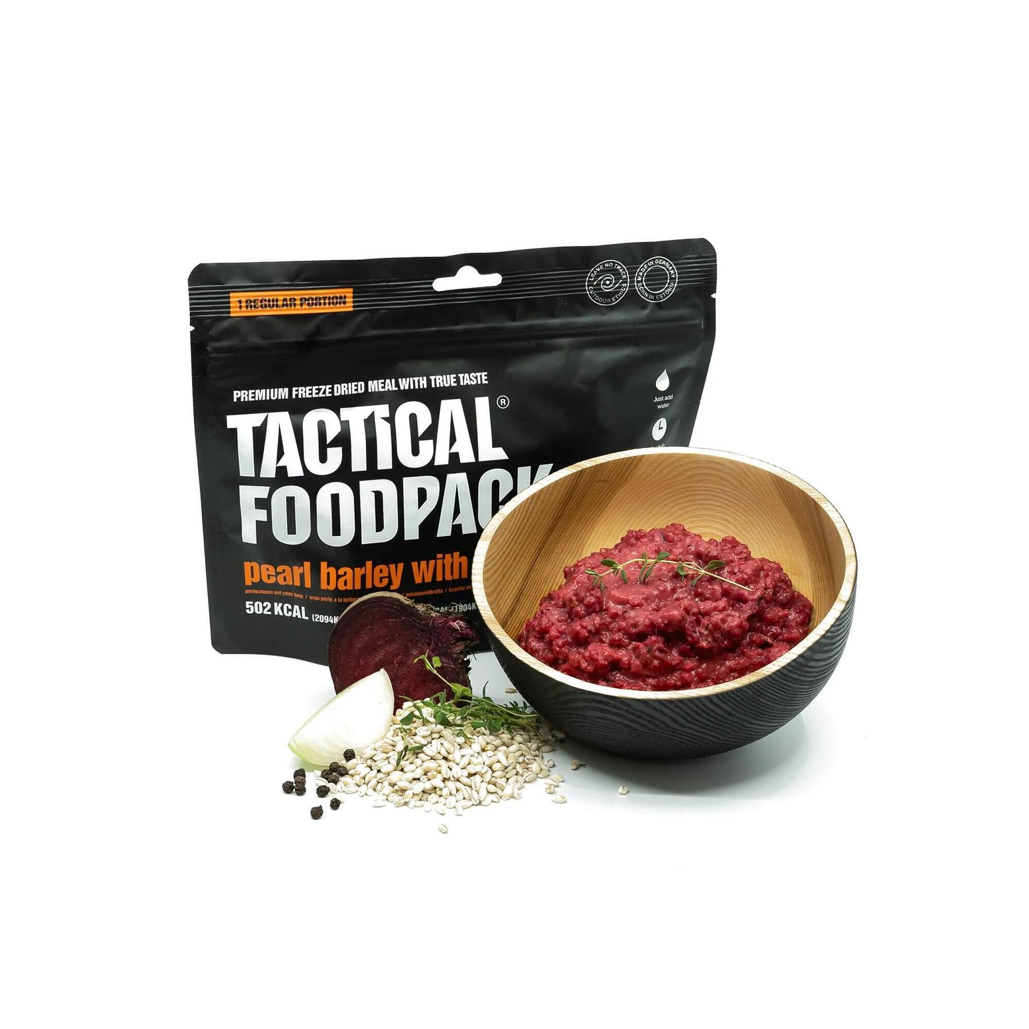 Liofilizat Tactical Foodpack Danie z kaszą jęczmienną z burakami 410 g
