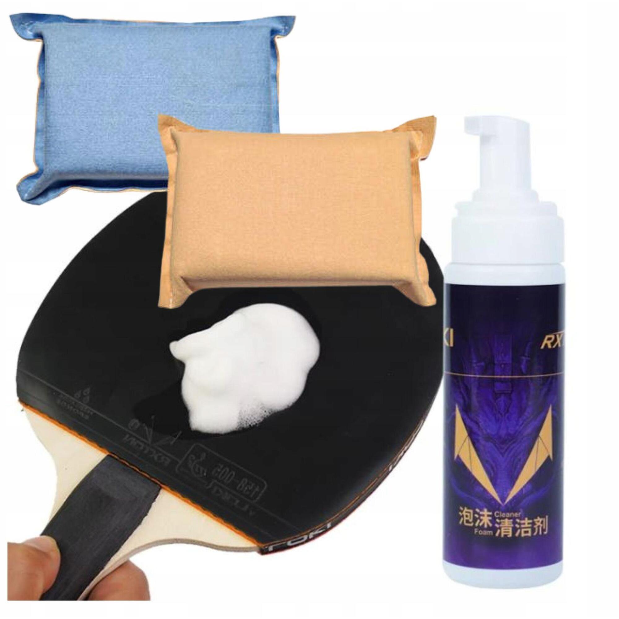 Płyn do czyszczenia rakietki do tenisa stołowego 200 ml loki + gąbka