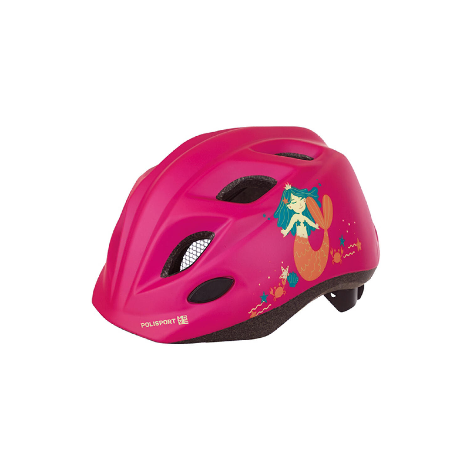 Kask z lampką dla dzieci Polisport Mermaid
