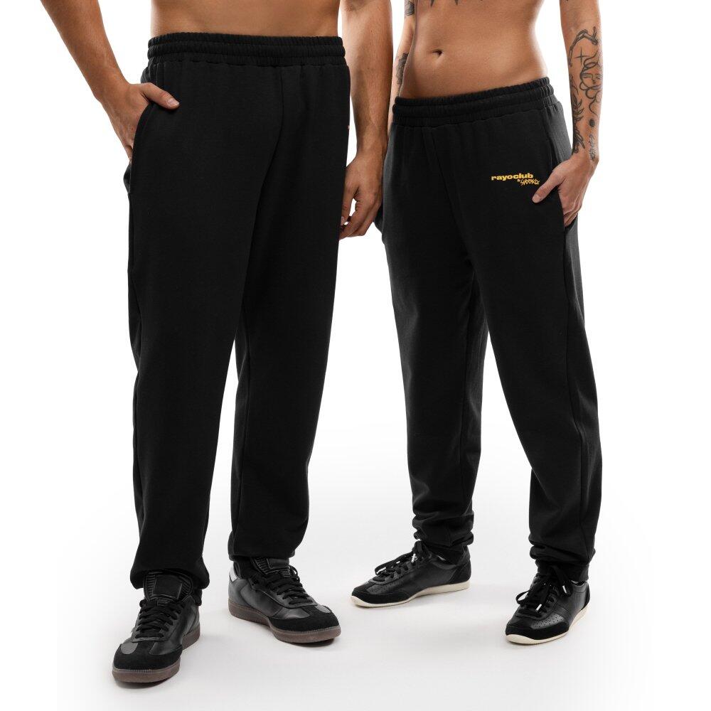 Męskie spodnie joggery Rayo Club Lifestyle Siroko RC Draft Black