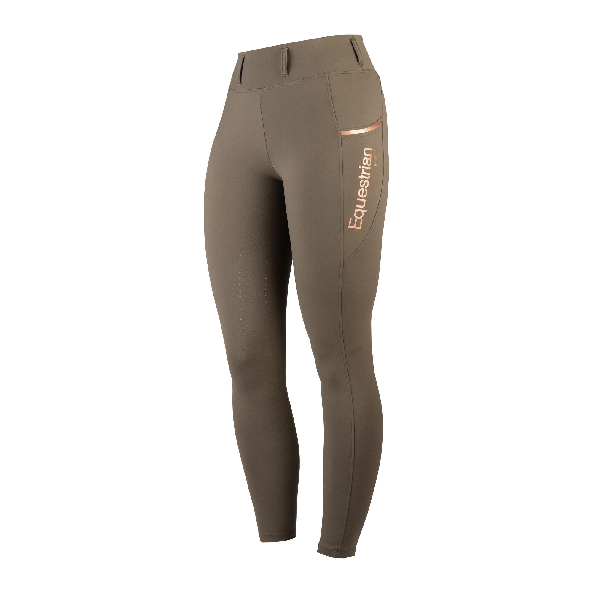 Damskie legginsy jeździeckie o średniej przyczepności Horka Mindy
