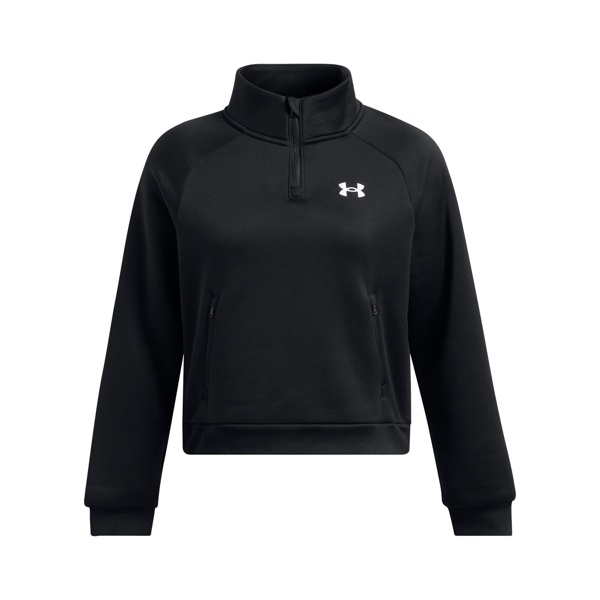 Damski top treningowy z zamkiem błyskawicznym 1/2 Under Armour Fleece® Pro