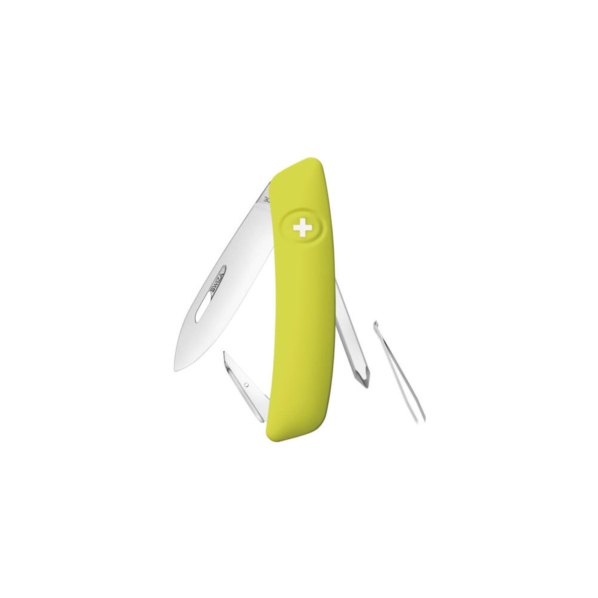 Scyzoryk szwajcarski DO2 żółty 4 funkcje