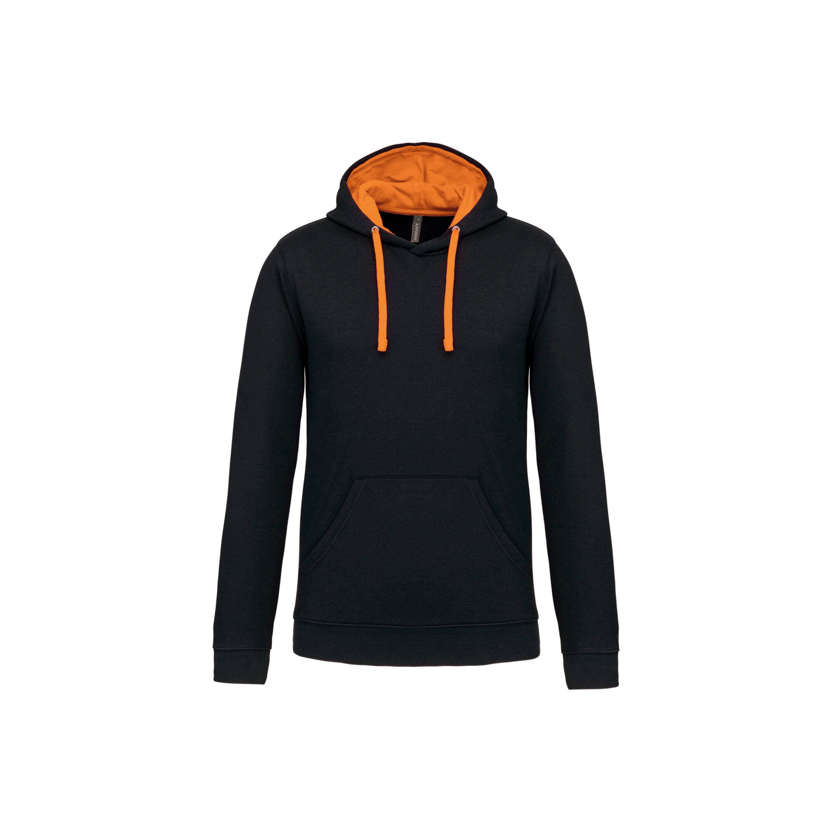 Kontrastowa bluza z kapturem Kariban