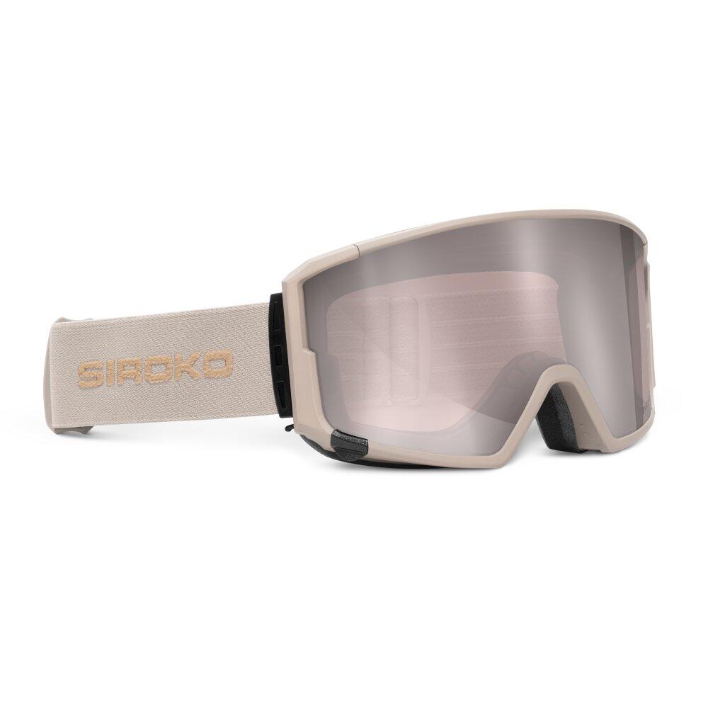 Gogle na snowboard i narty Sporty zimowe unisex Siroko G3 Butter