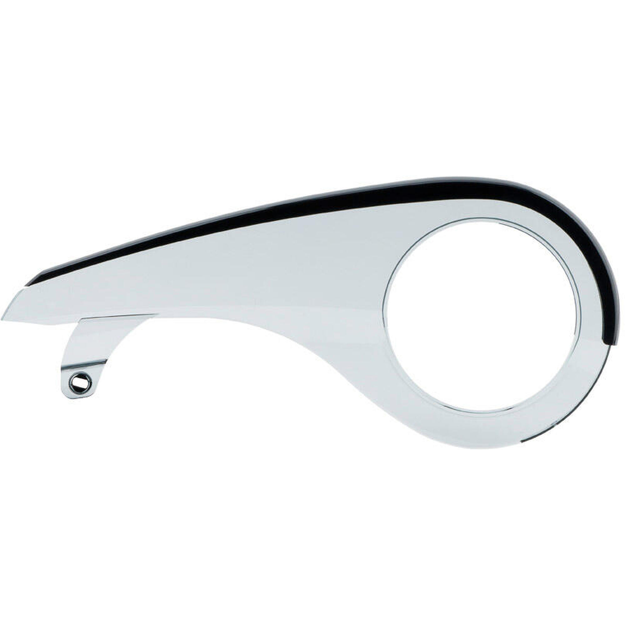 Osłona Łańcucha Scope 2 Na 44 Zębatki - Jasnoszara Z Czarną Krawędzią