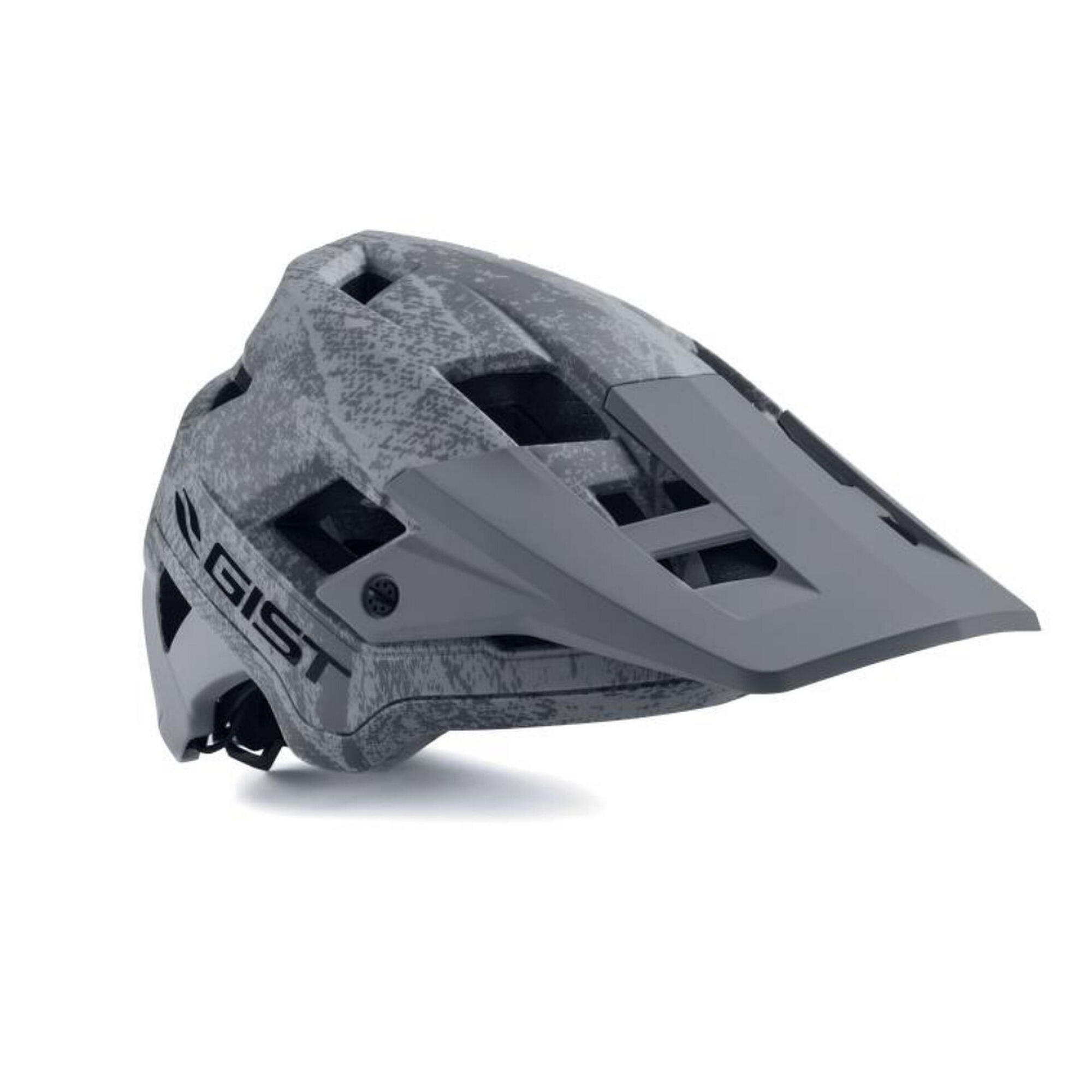 Kask rowerowy MTB SCRUB, szary