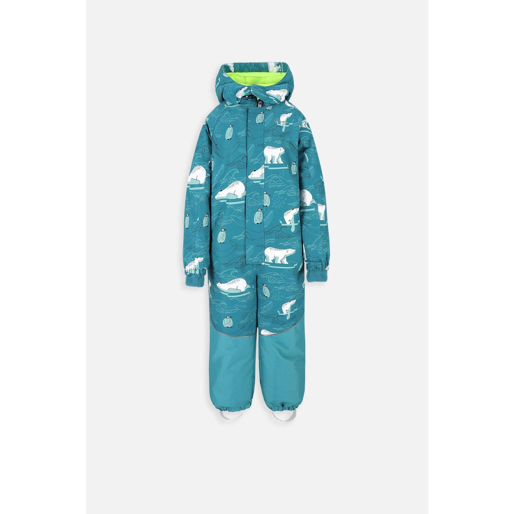 Kombinezon narciarski chłopięcy Lemon Explore ZL3 turkusowy