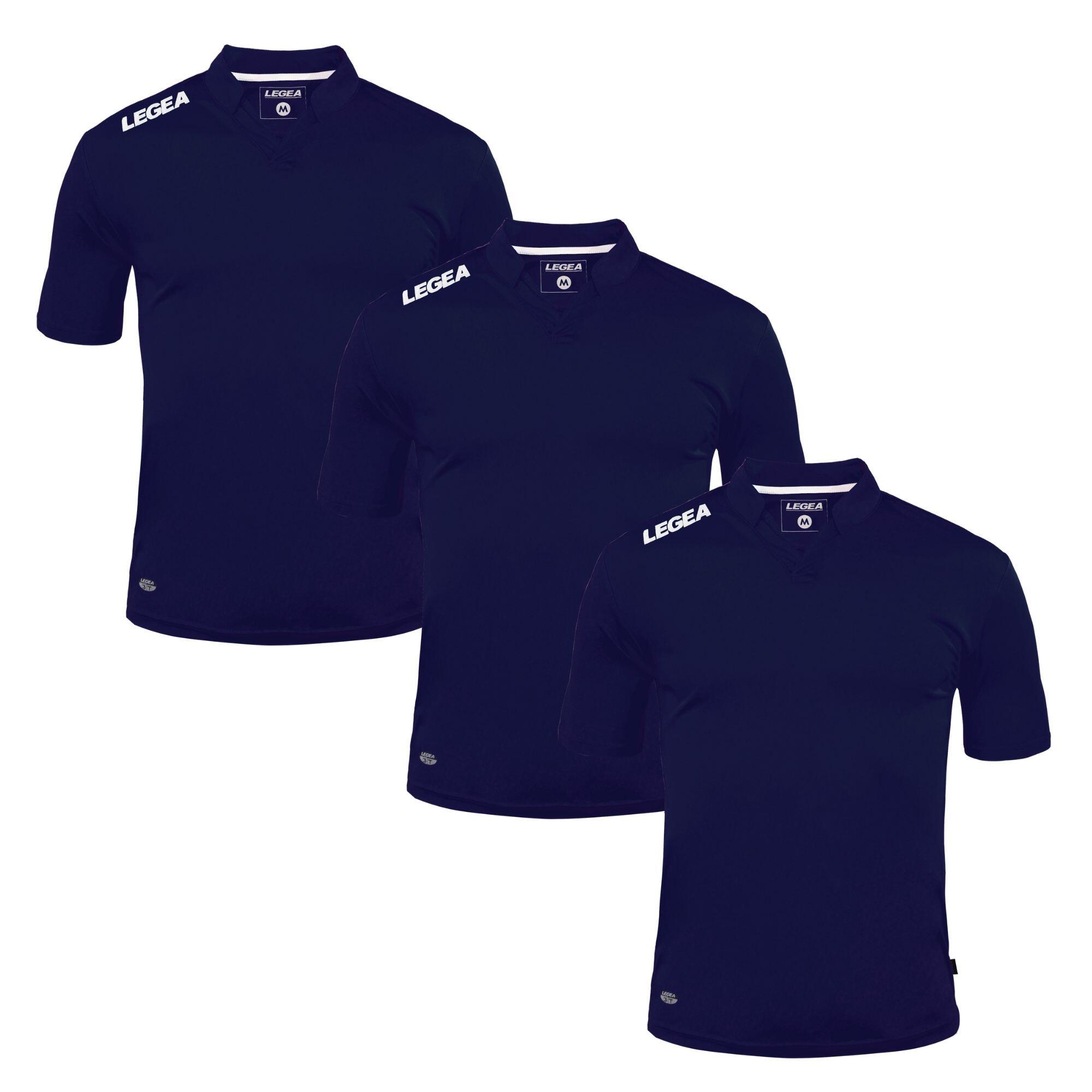 3 Koszulki piłkarskie AJACCIO niebieskie