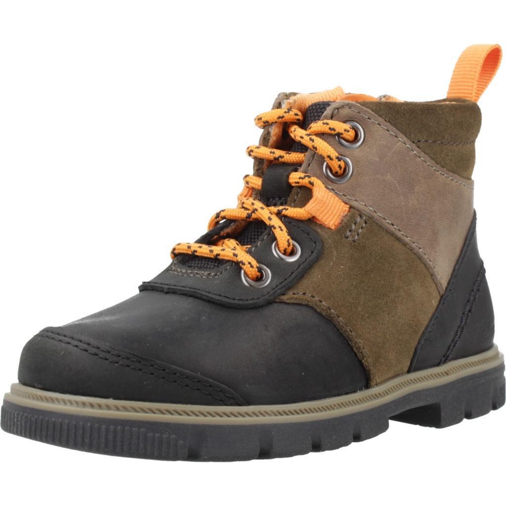 Buty CLARKS LORCAM HIKE T COMBI Zielony