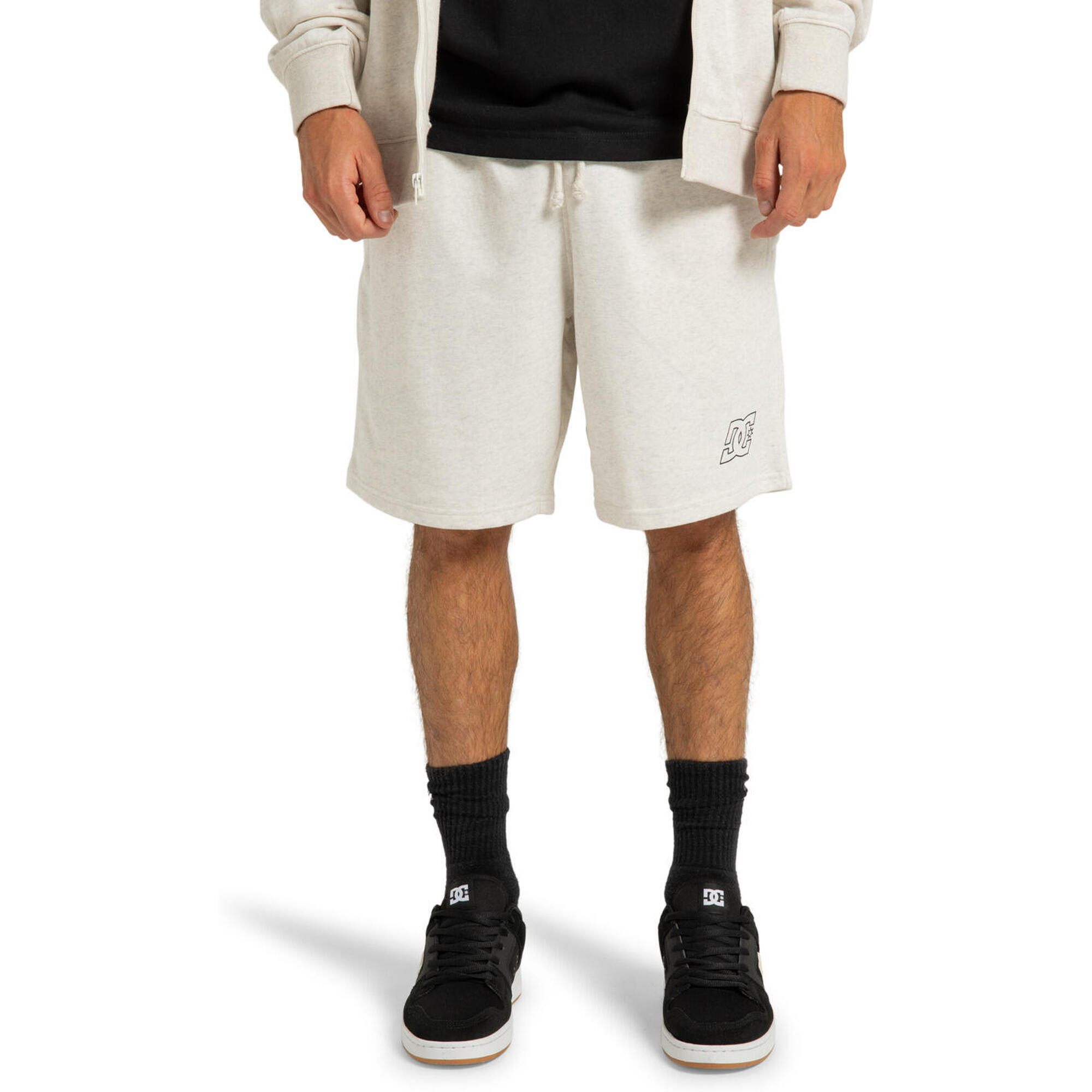 Spodenki z elastyczną talią dla Mężczyzn PALLET Szary