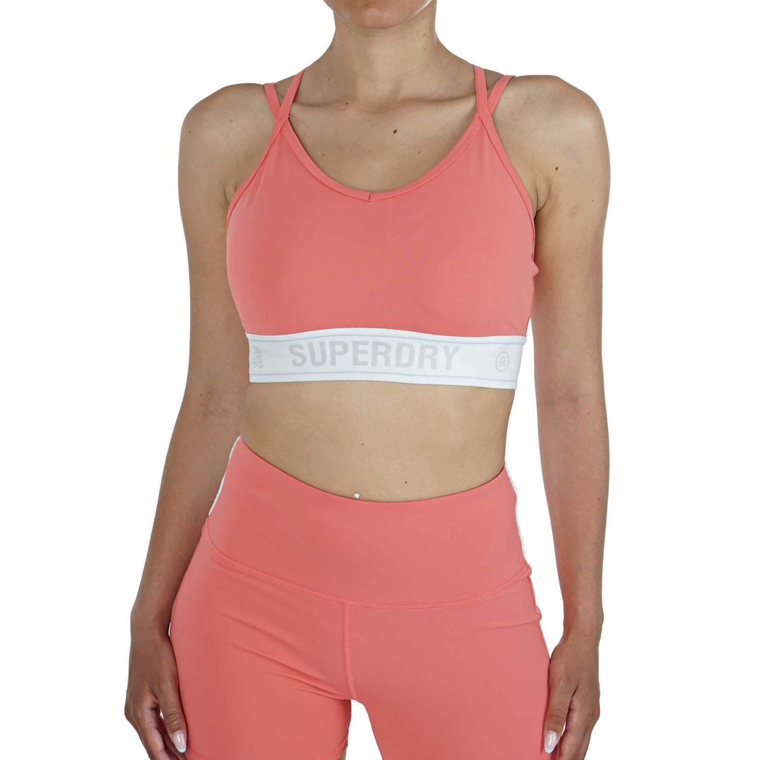 Biustonosz sportowy damski Superdry Training Strappy Top