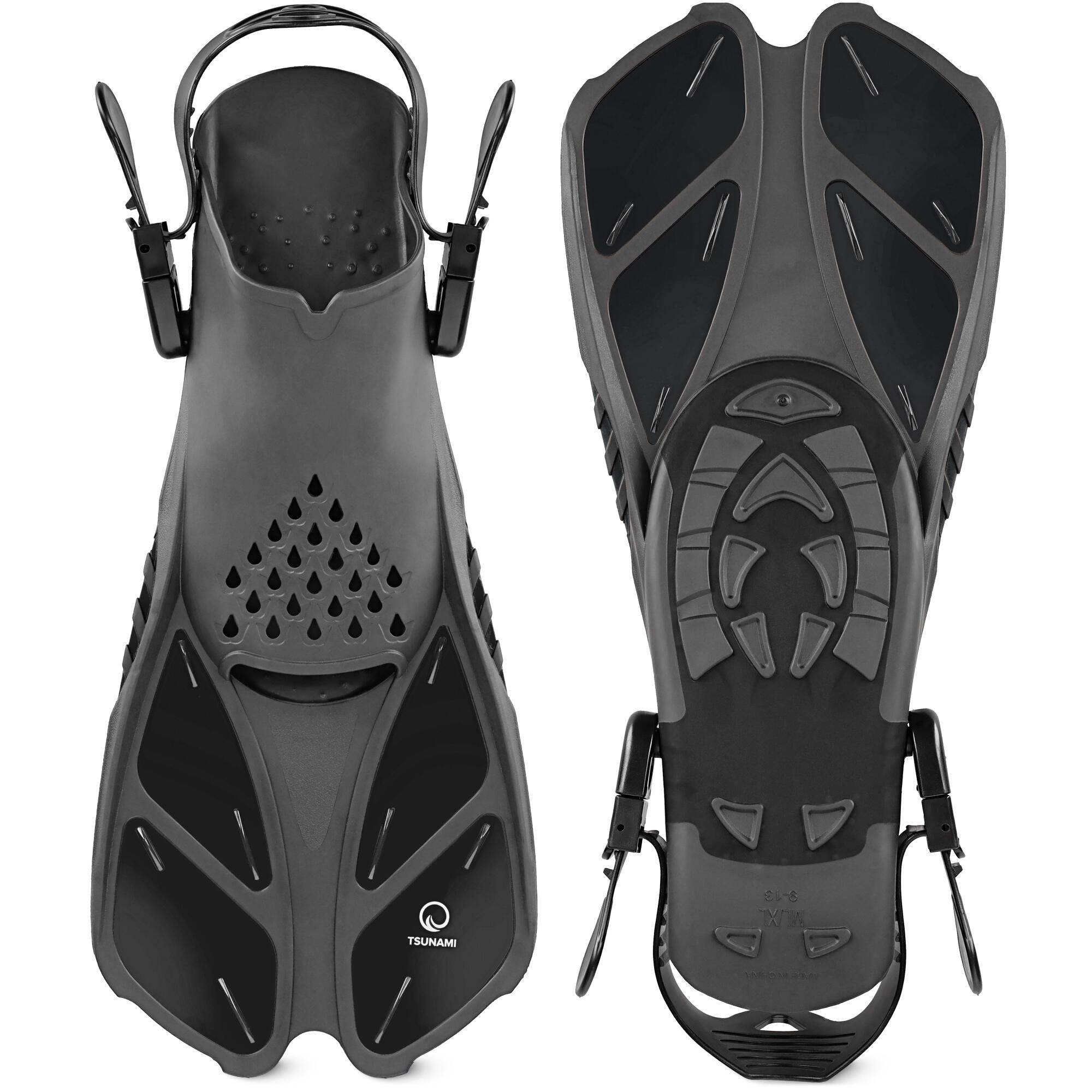 Płetwy paskowe do nurkowania TSUNAMI