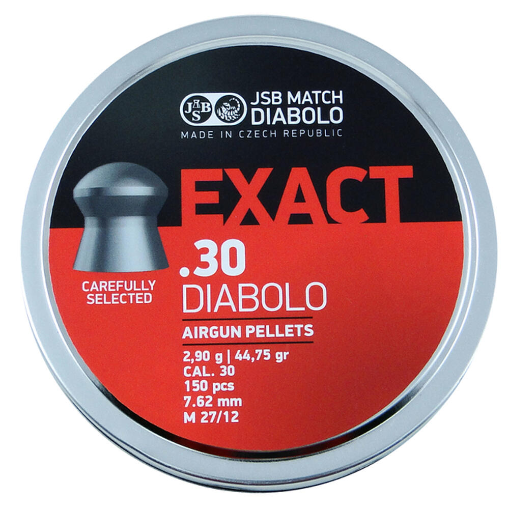 Śrut do wiatrówek Exact 2,9 grama kal. 7,62 mm 150 sztuk