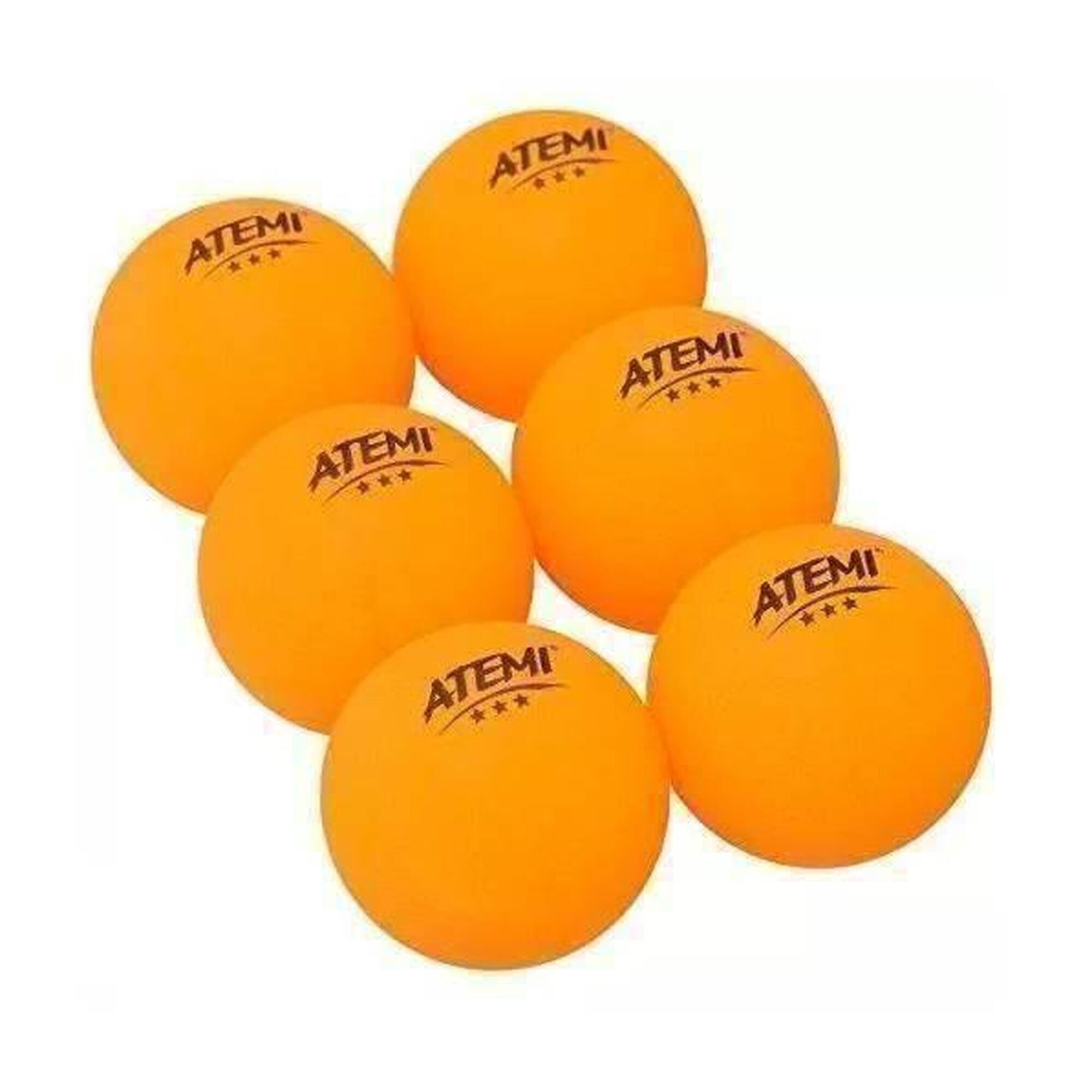 Piłeczki do tenisa stołowego Atemi *** 6szt