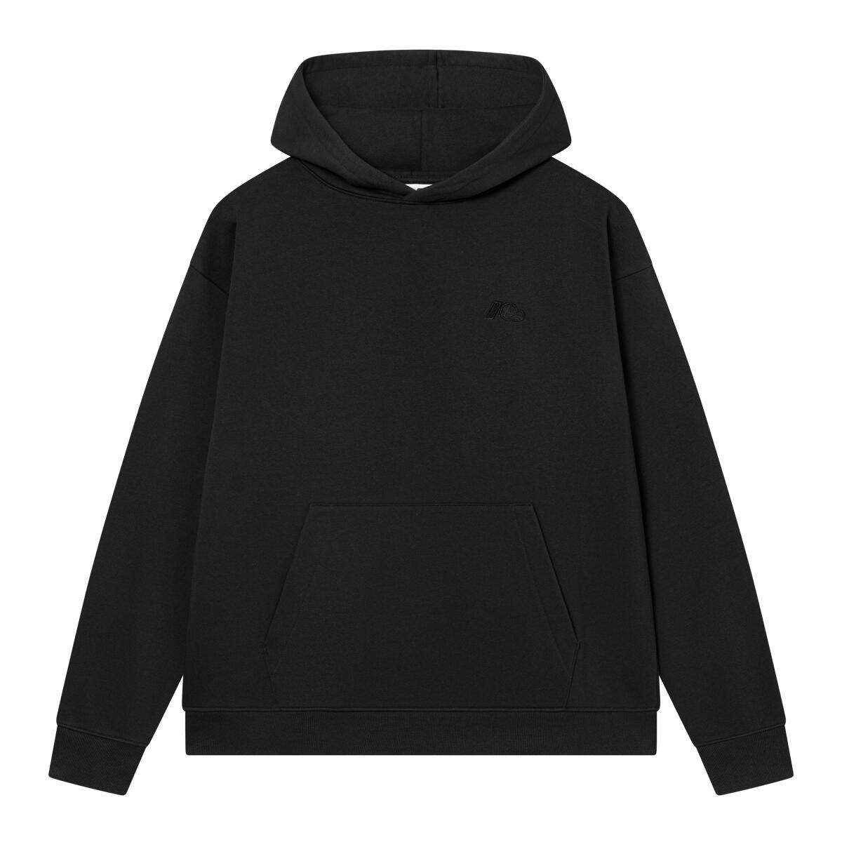 Kubota Bluza Z Kapturem Unisex Sygnet Czarna