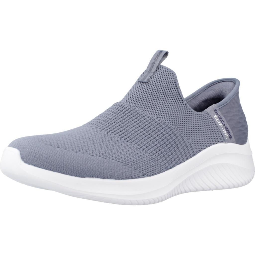 Buty SKECHERS SLIP-INS ULTRA FLEX 3.0 COZY STREAK Niebieski