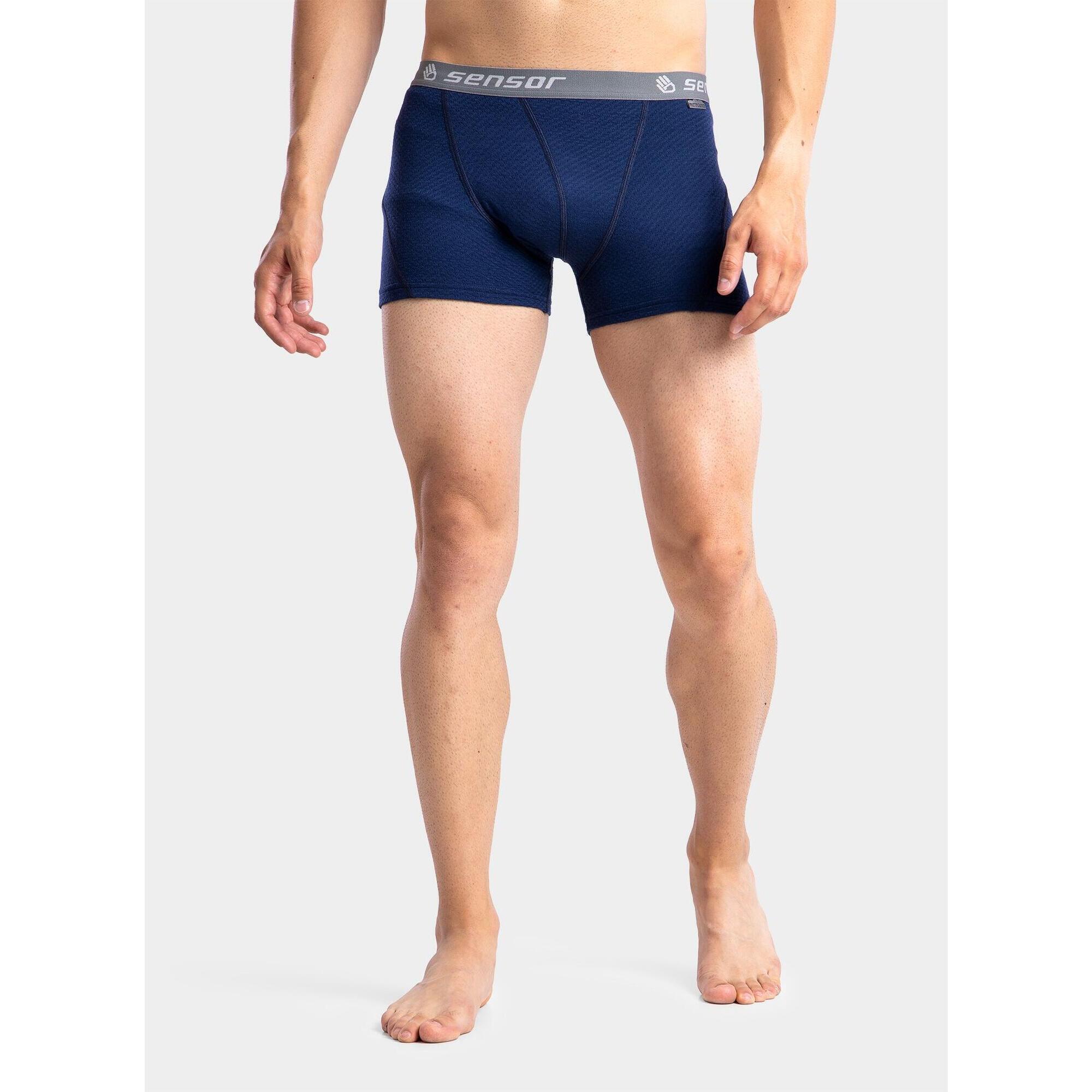 Bokserki termoaktywne męskie Sensor Merino DF Boxers