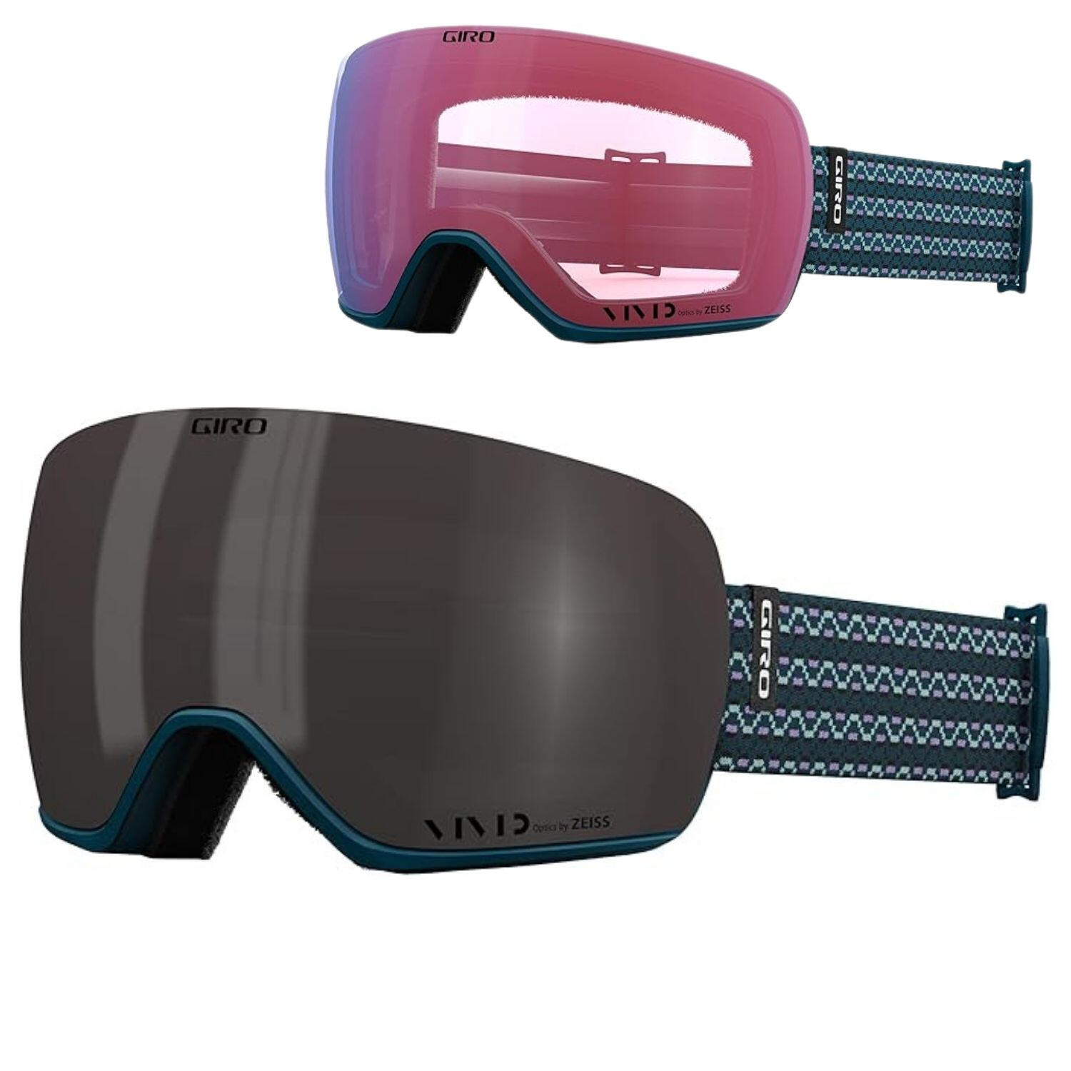 Gogle narciarskie dla dorosłych Giro Article II dwie soczewki S1/S2