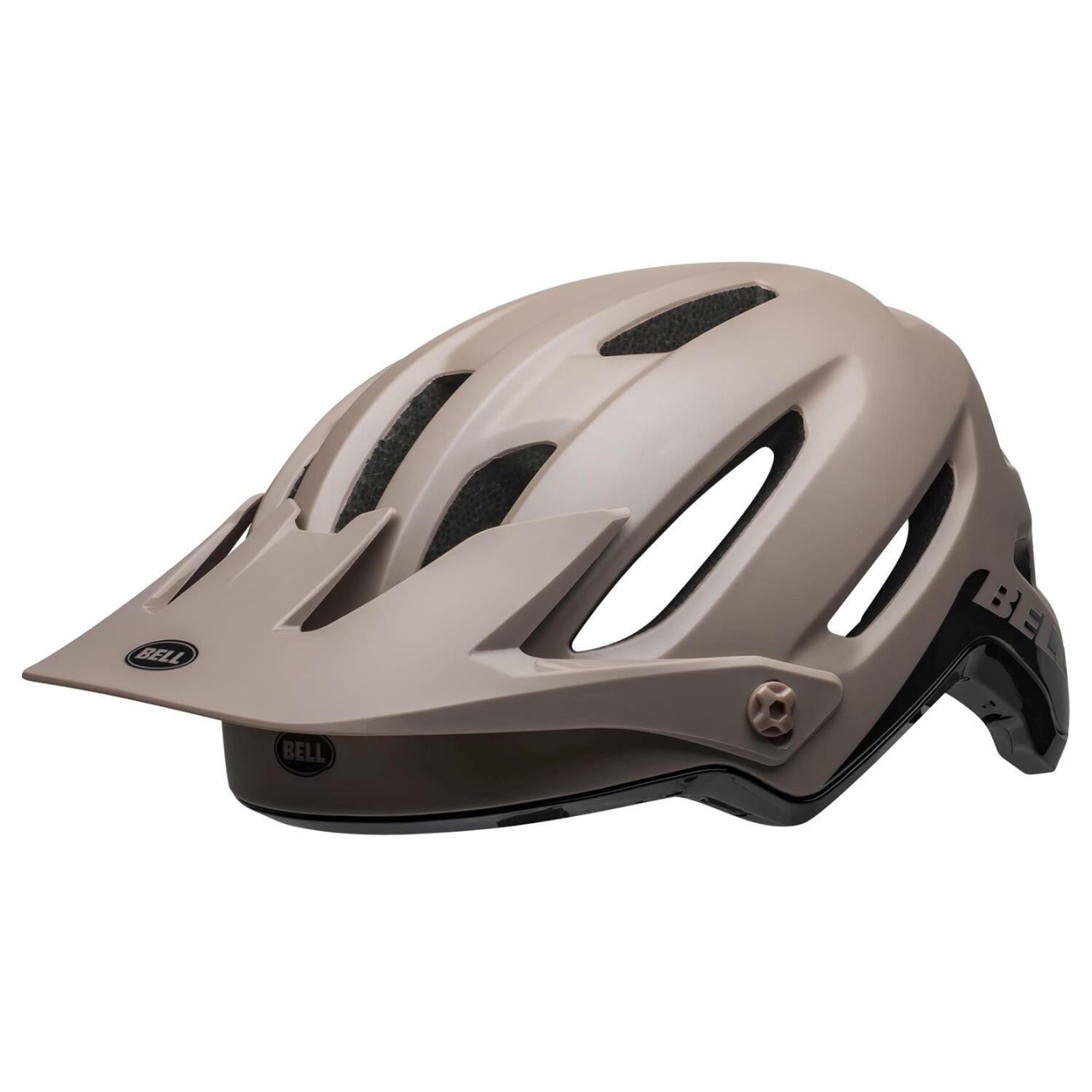 Kask rowerowy Bell 4Forty MTB z daszkiem brązowy