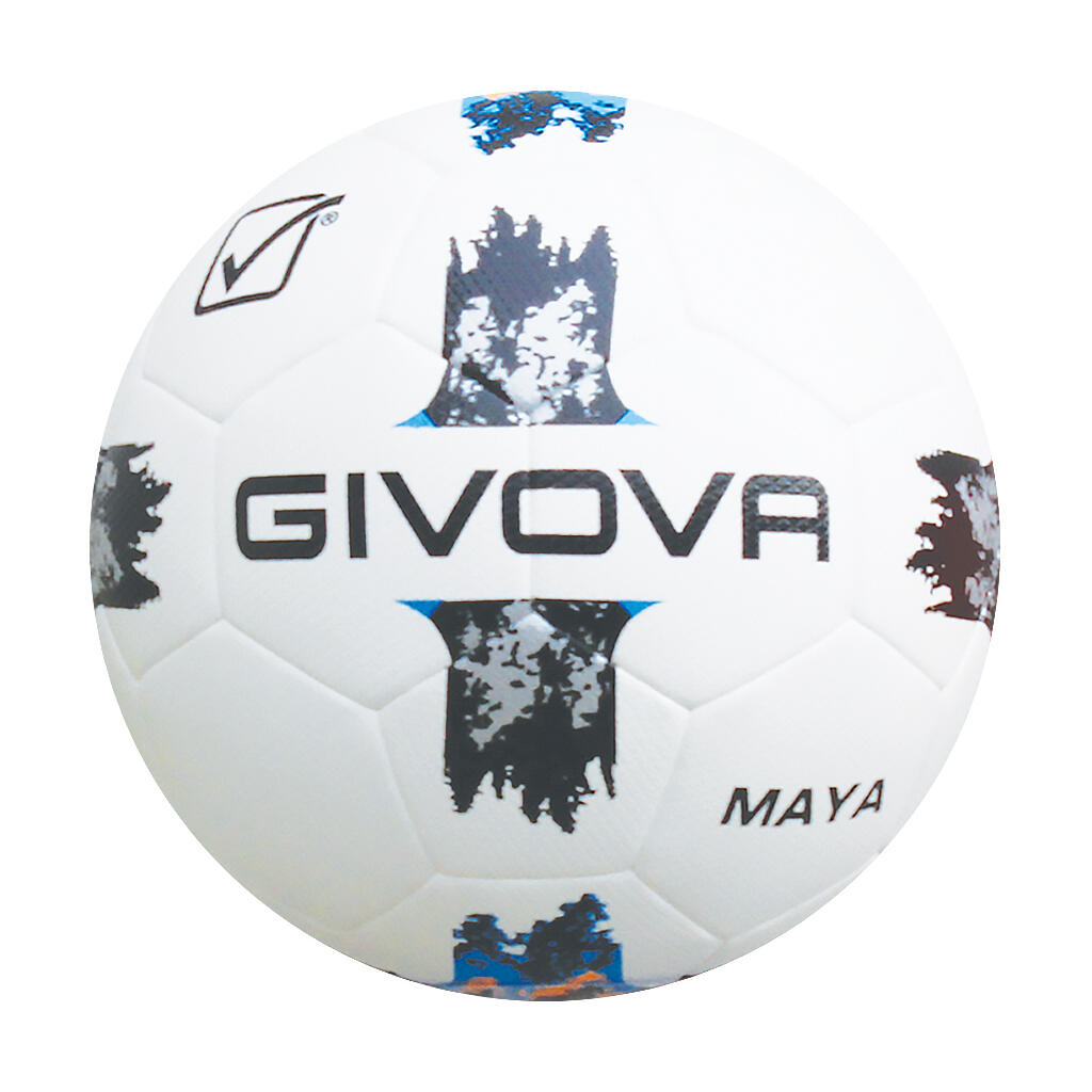 Piłka nożna Givova Pallone Maya Black-Silver rozmiar 4.