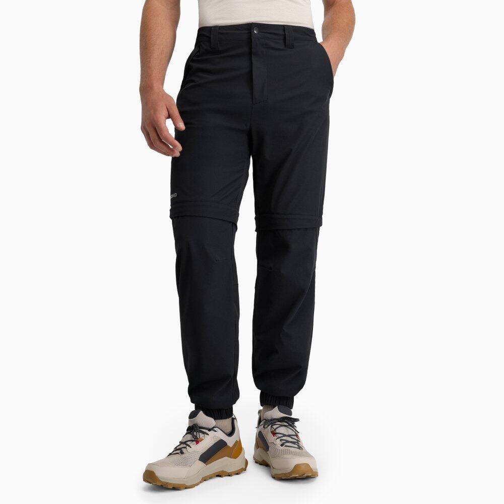 Męskie spodnie trekkingowe z odpinanymi nogawkami Siroko Cairn Black