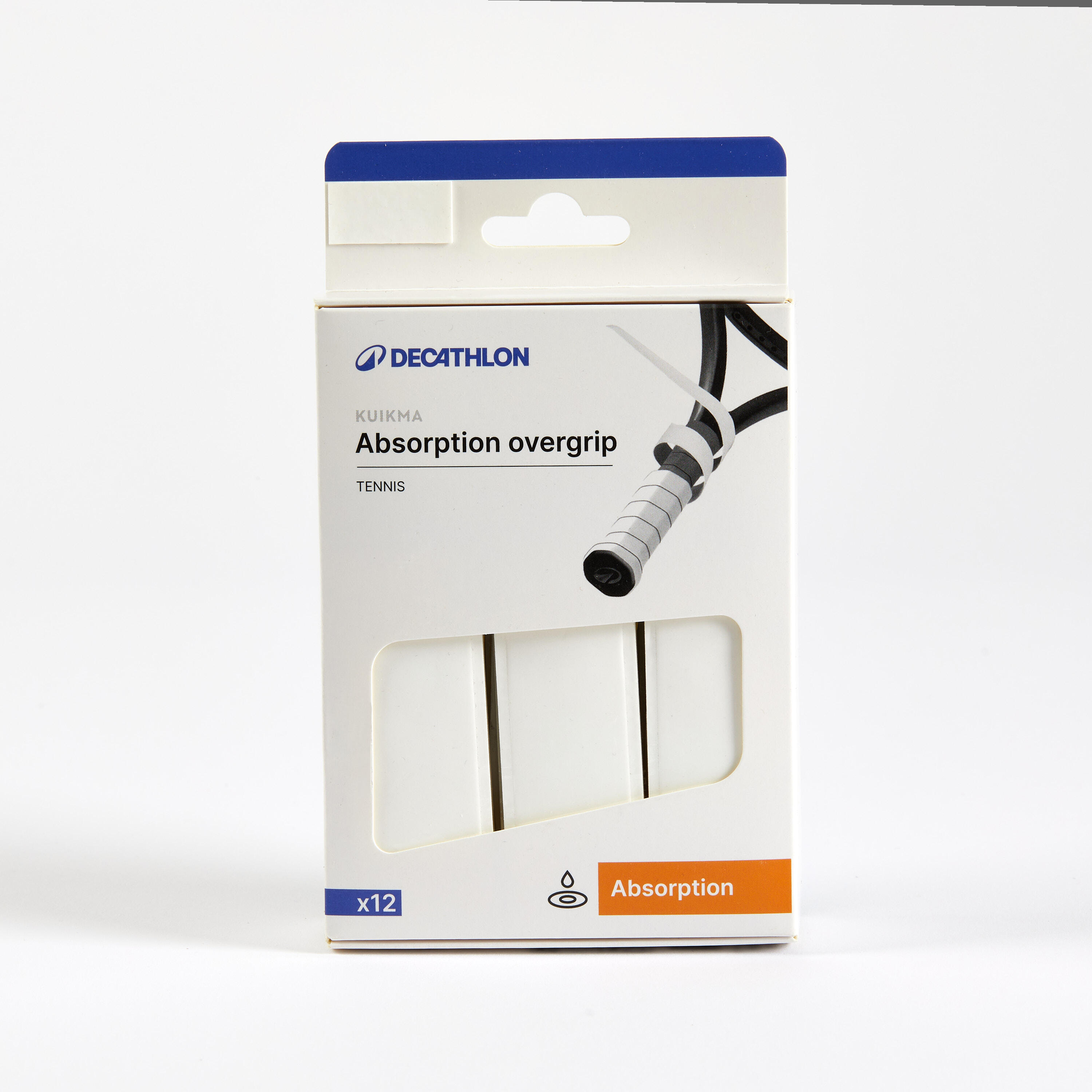 Owijka wierzchnia tenisowa Kuikma Absorb 12 sztuk