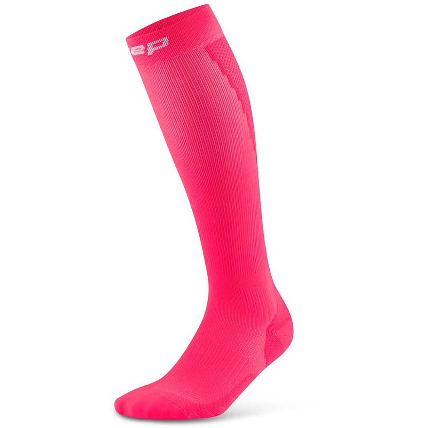 Damskie długie skarpety kompresyjne sportowe Core Run wysokie CEP