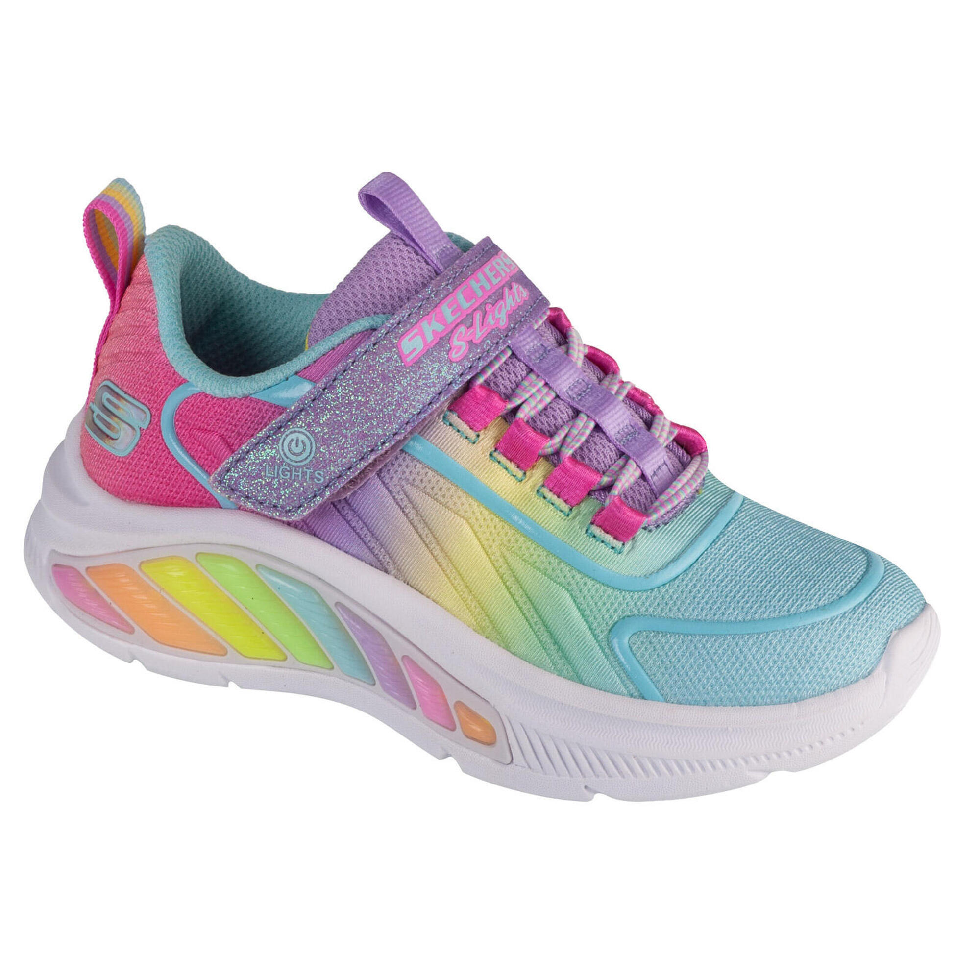 Buty sportowe Sneakersy dziewczęce, Rainbow Cruisers