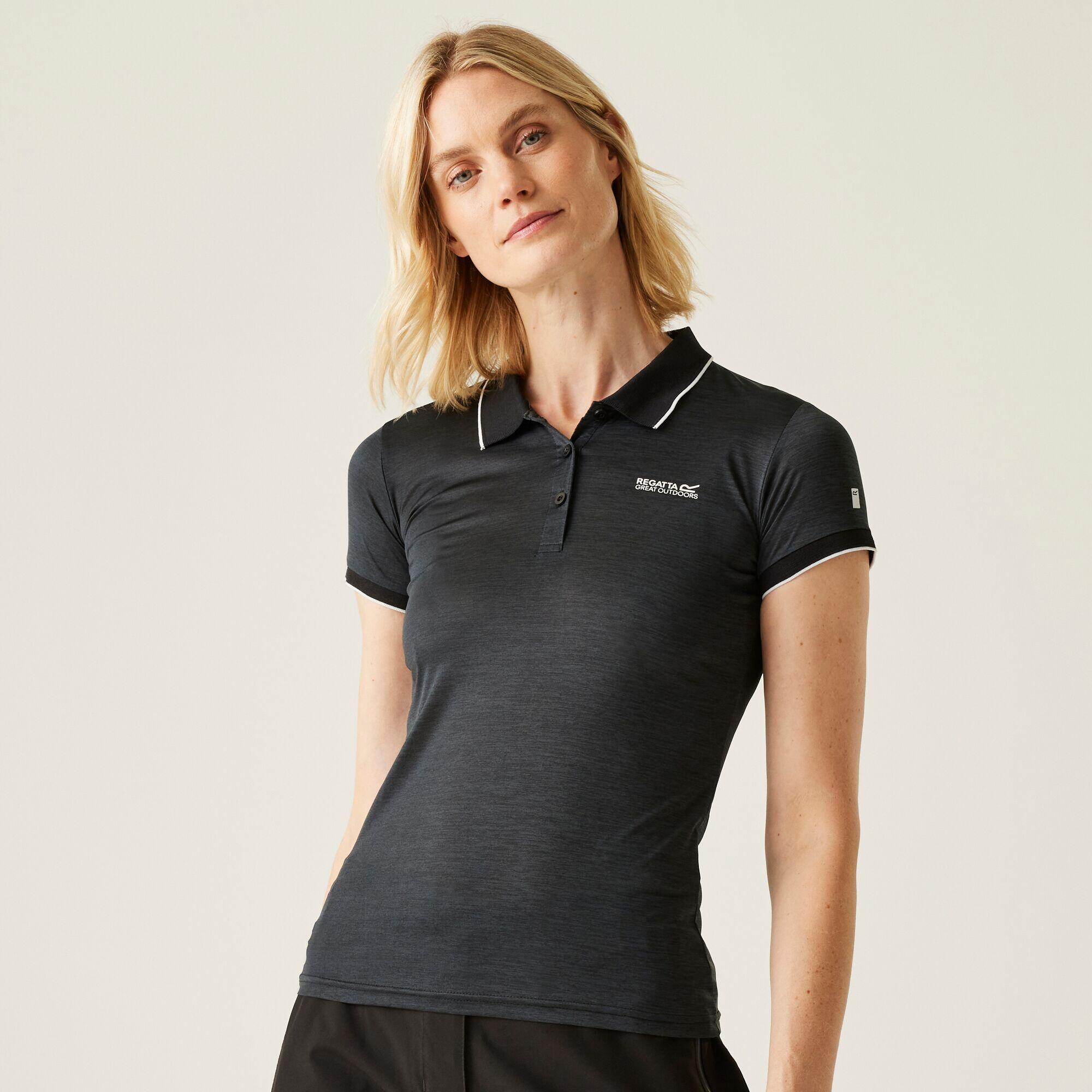 Damska koszulka turystyczna polo Remex II