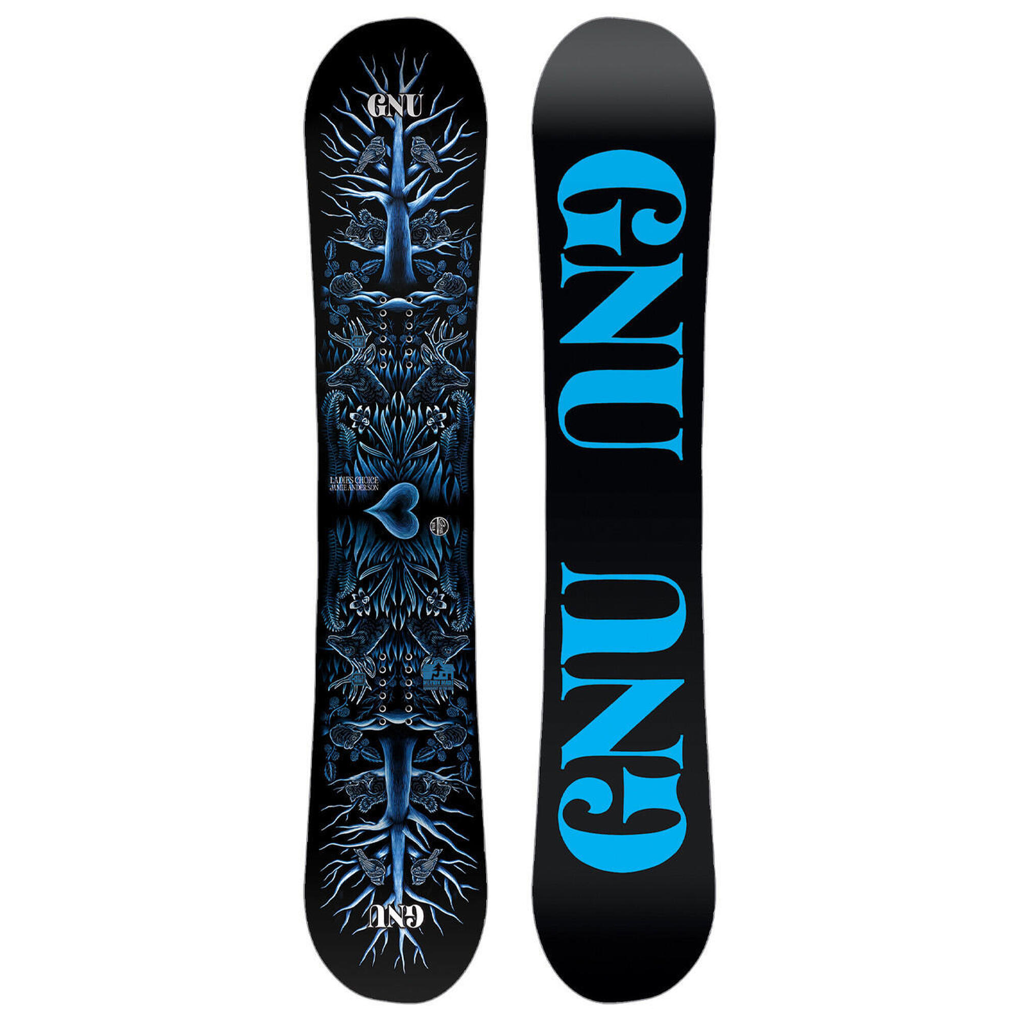 Deska snowboardowa damska Gnu Ladies Choice