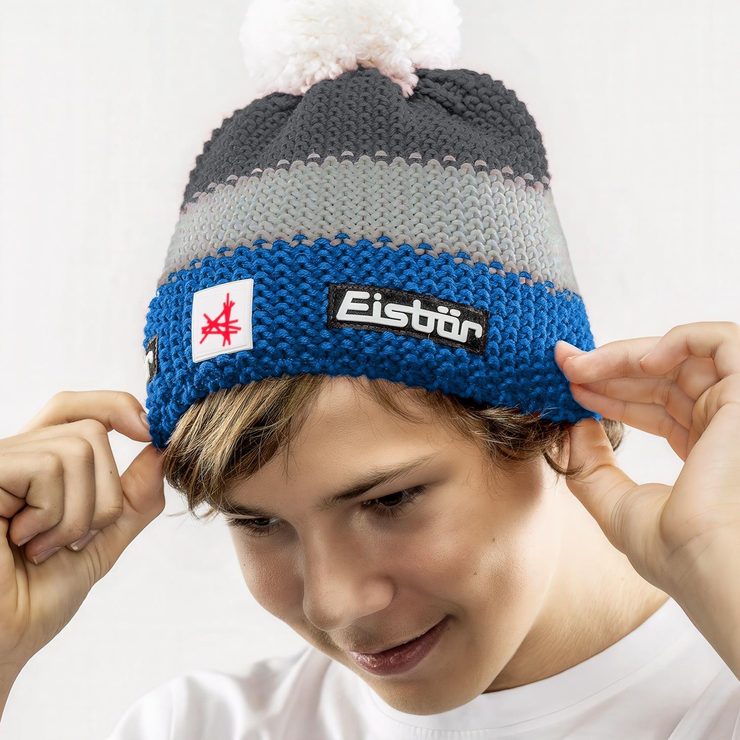 Czapka dziecięca Eisbar Star Pompon MÜ SA