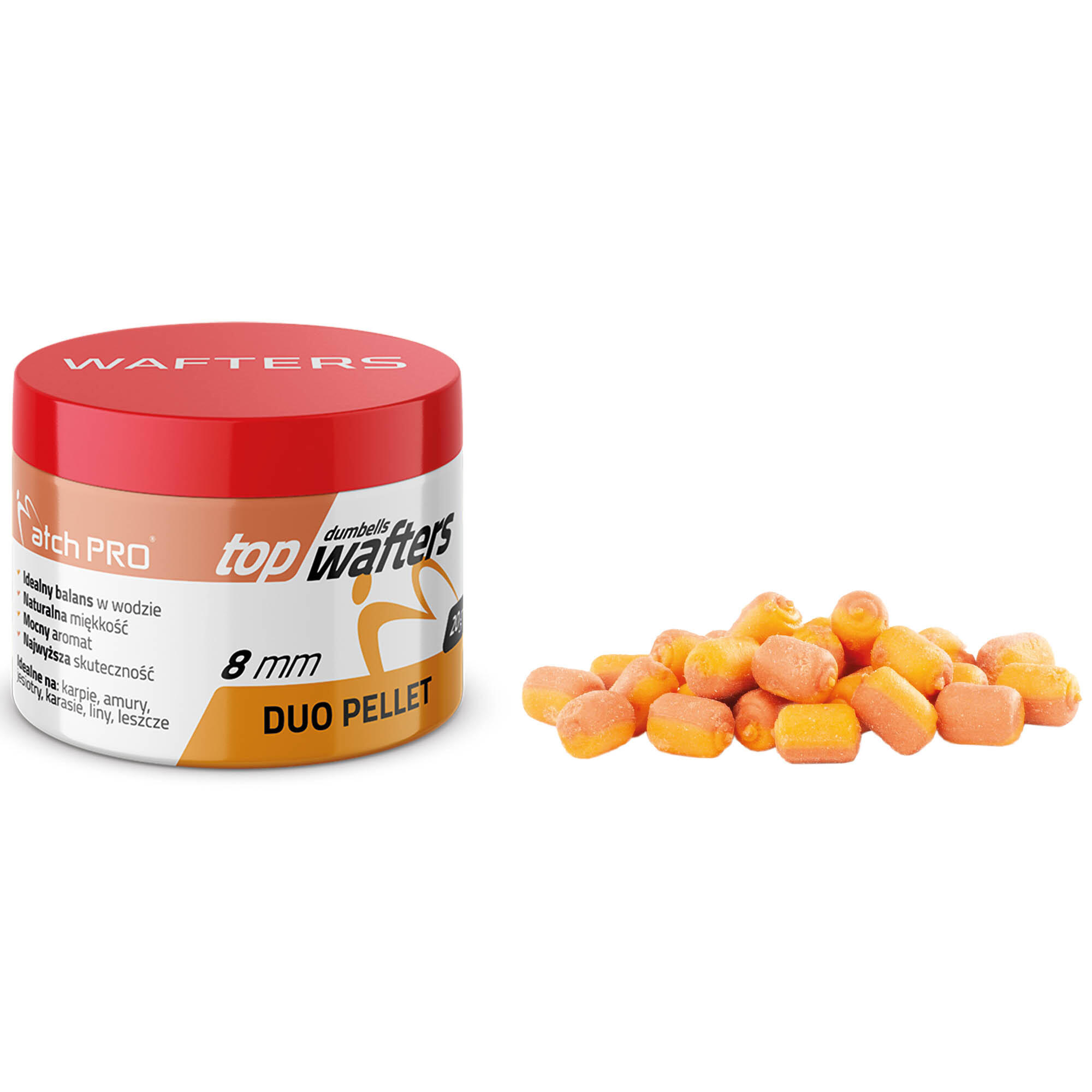 Przynęta Wafters Matchpro Top Dumbells Duo Pellet 8Mm 20G