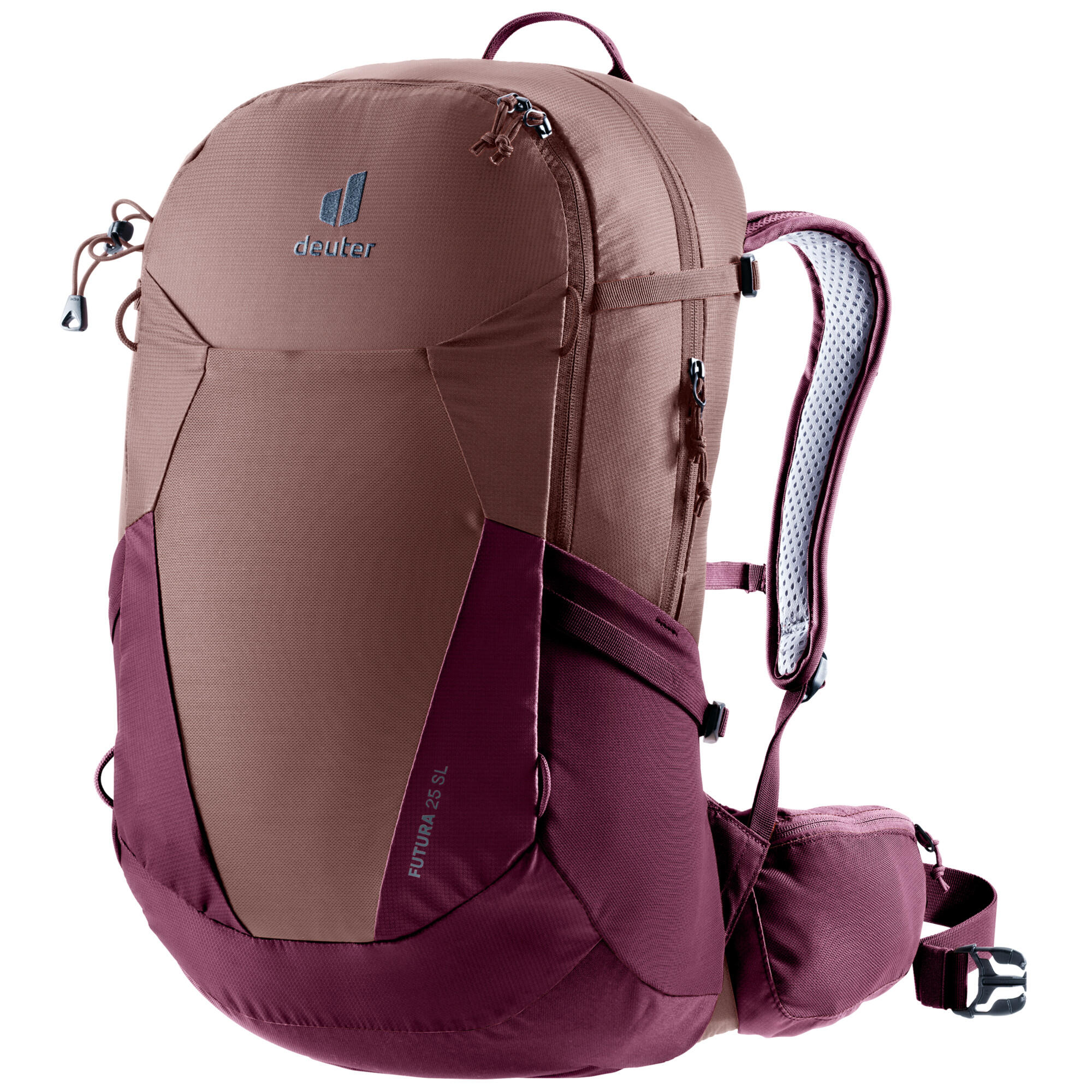 Plecak turystyczny damski Deuter Futura 25 SL - ashrose/cassis