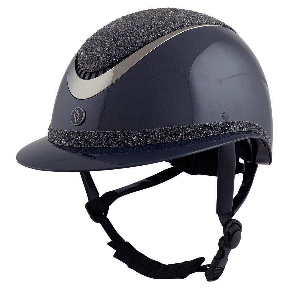 Kask jeździecki BR Equitation Thèta Plus Dazzling Glamourous Glossy