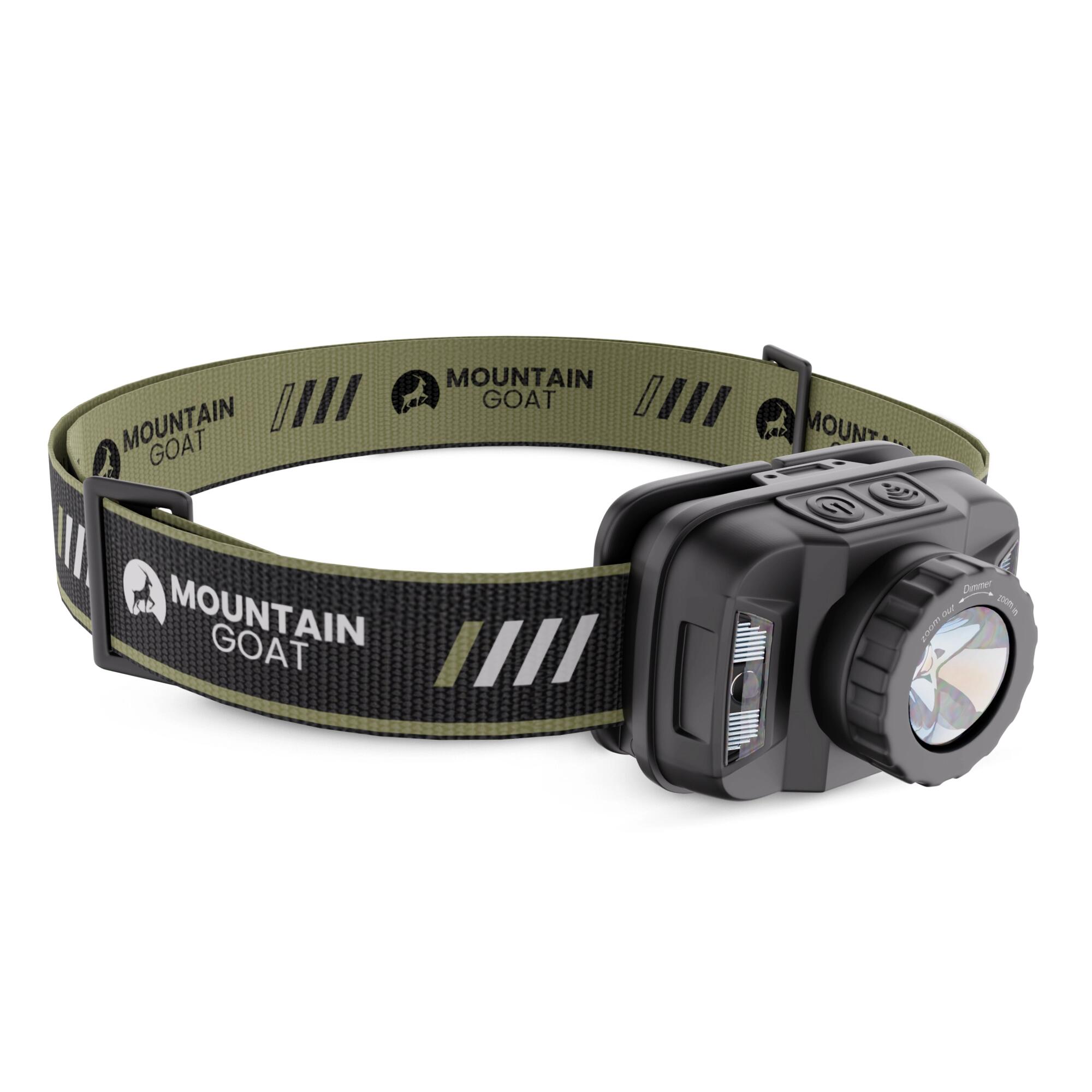 Latarka czołowa LED MOUNTAIN GOAT akumulatorowa