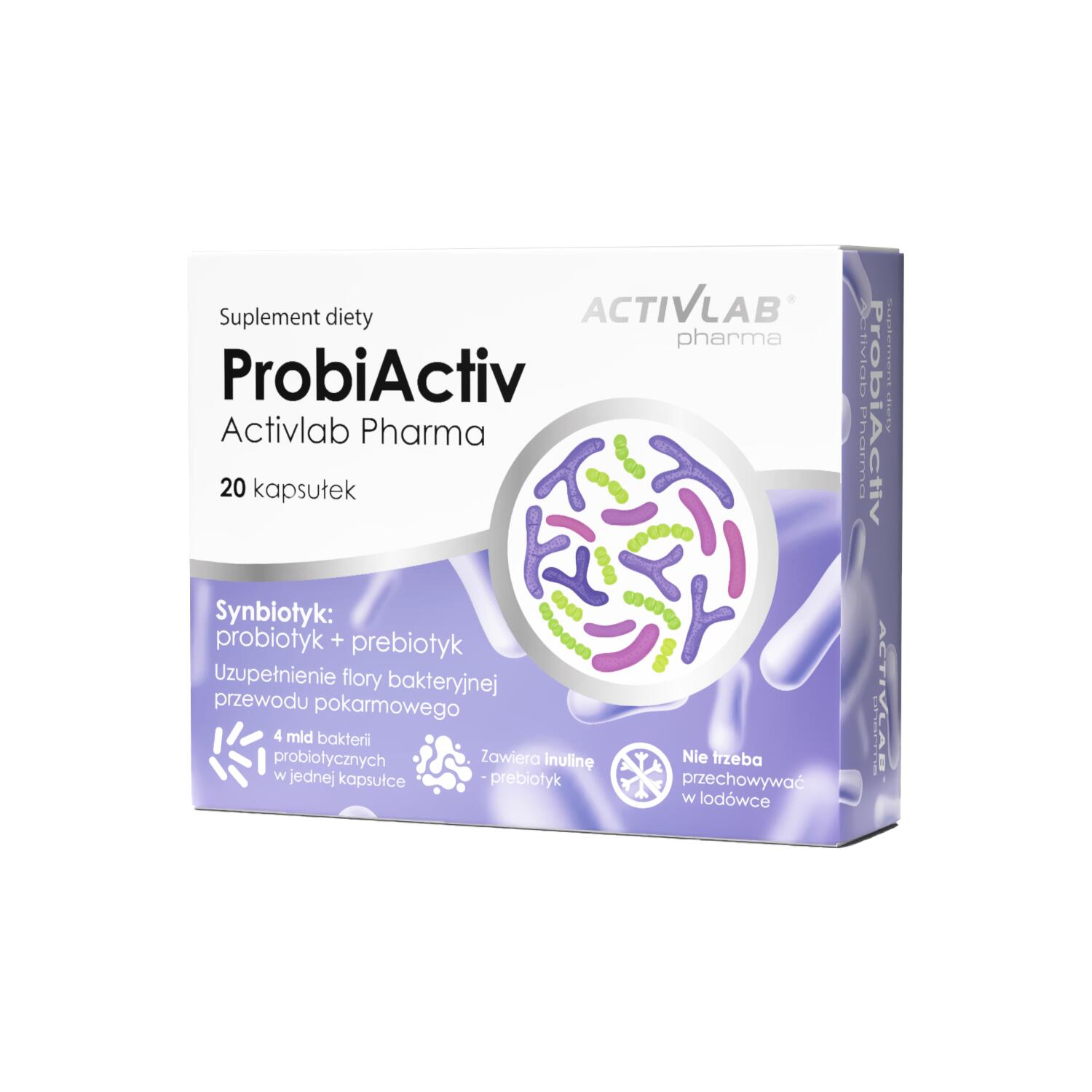 Synbiotyk ProbiActiv Activlab Pharma