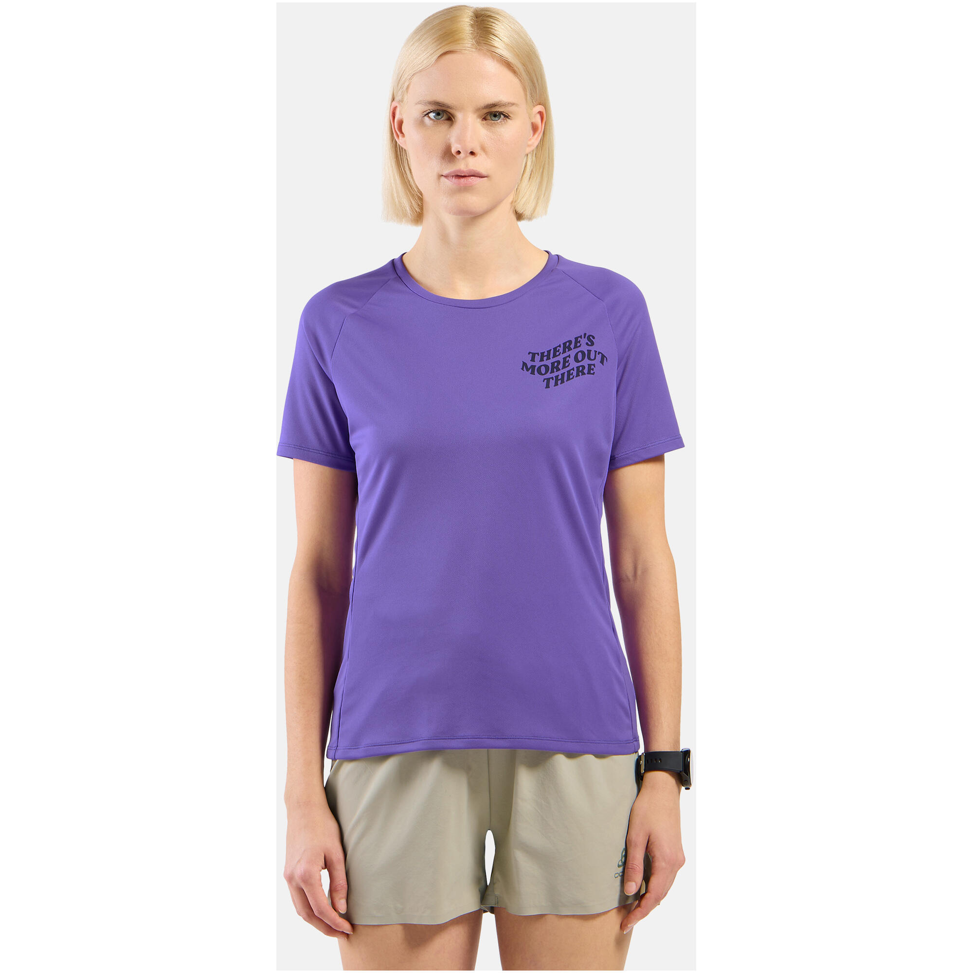 Koszulka damska Odlo ESSENTIAL PRINT T-shirt crew neck s/s