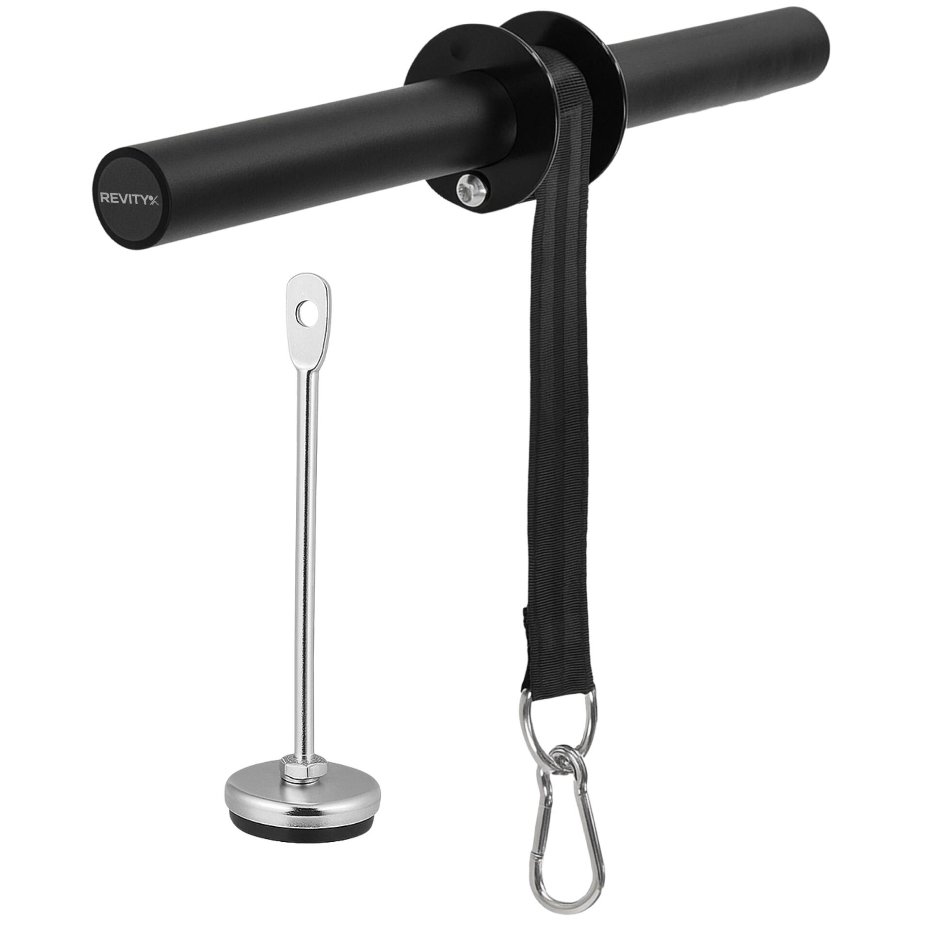 Wrist Roller do ćwiczeń mięśni przedramion trenażer Revity 40,5 cm