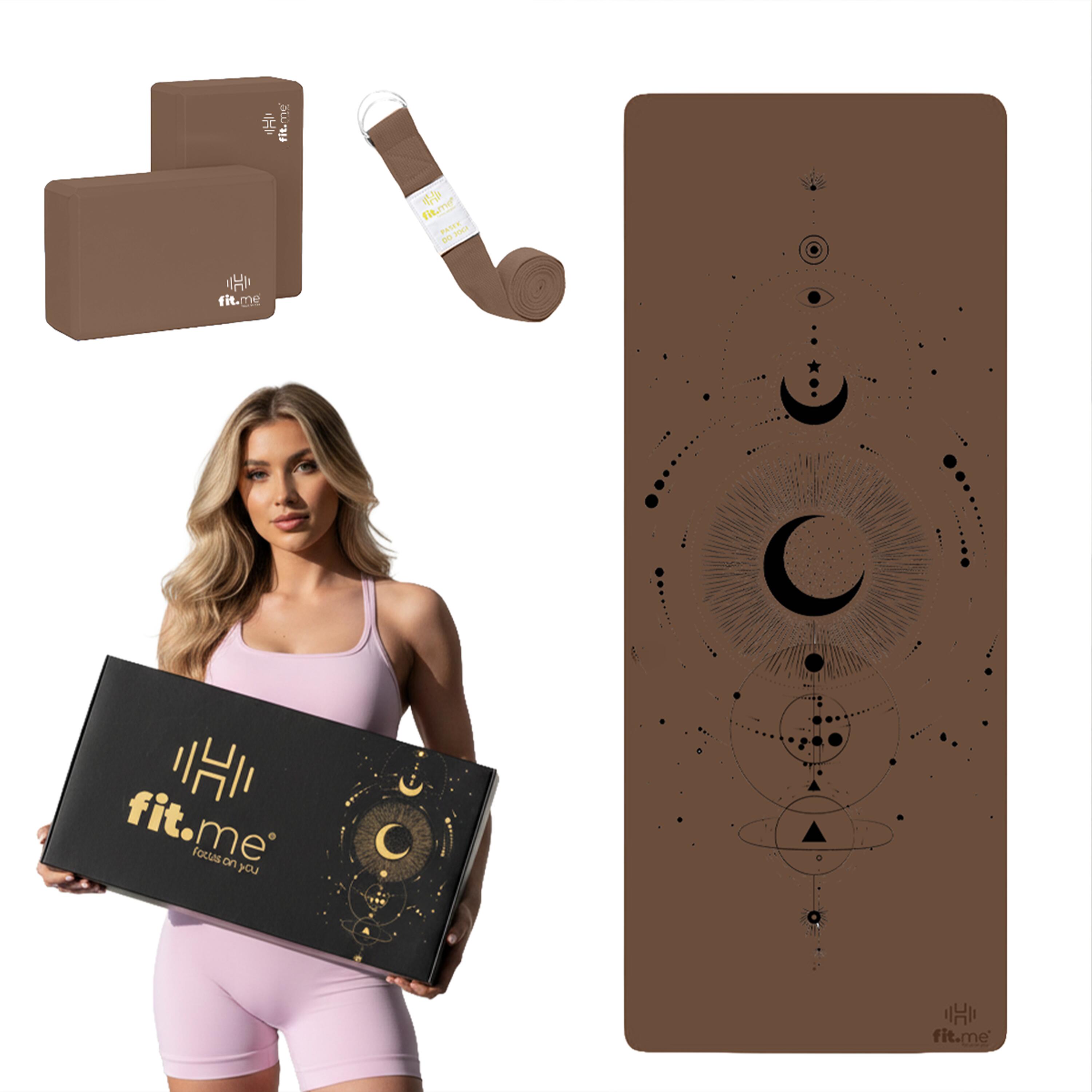 Zestaw do jogi Premium Księżyc Fit.me