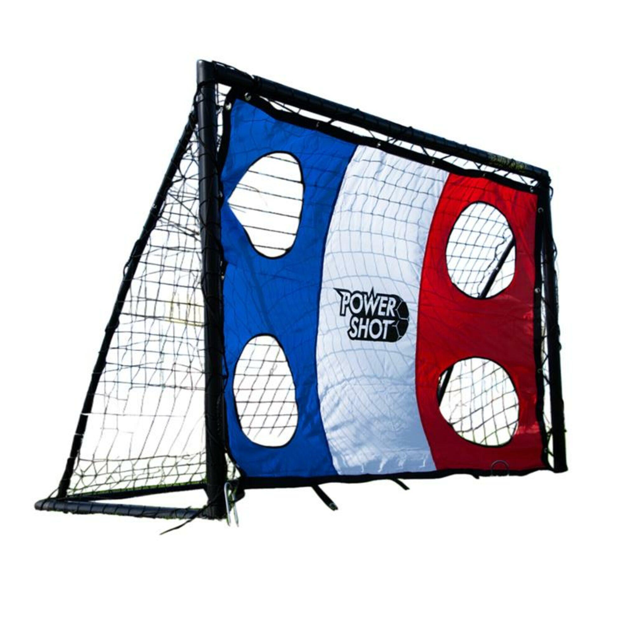 Bramka do piłki nożnej (1,8 x 1,2 m) + ściana strzelecka Francja